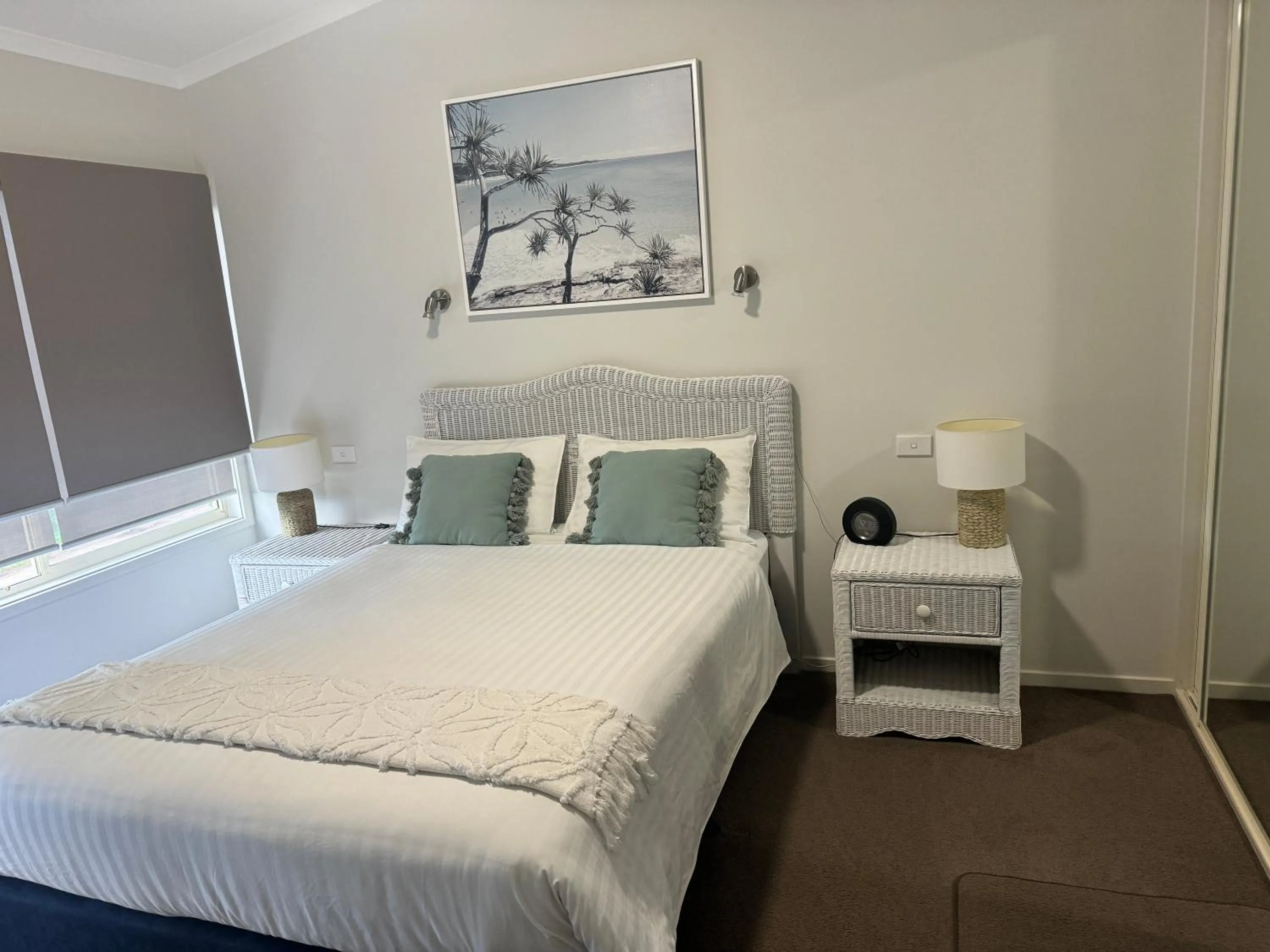 Bedroom, Bed in BlueWater Apartments