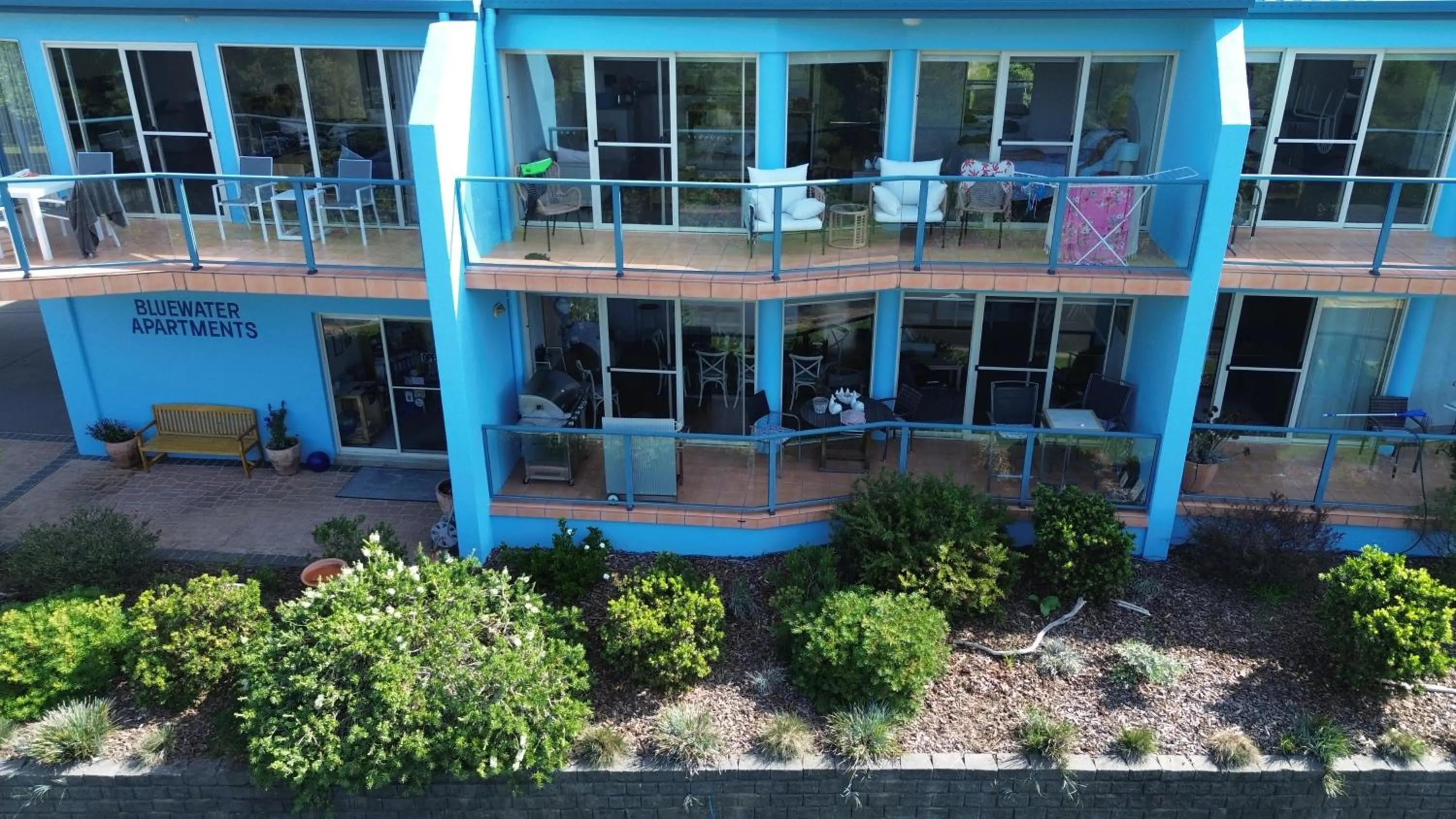 Balcony/Terrace in BlueWater Apartments