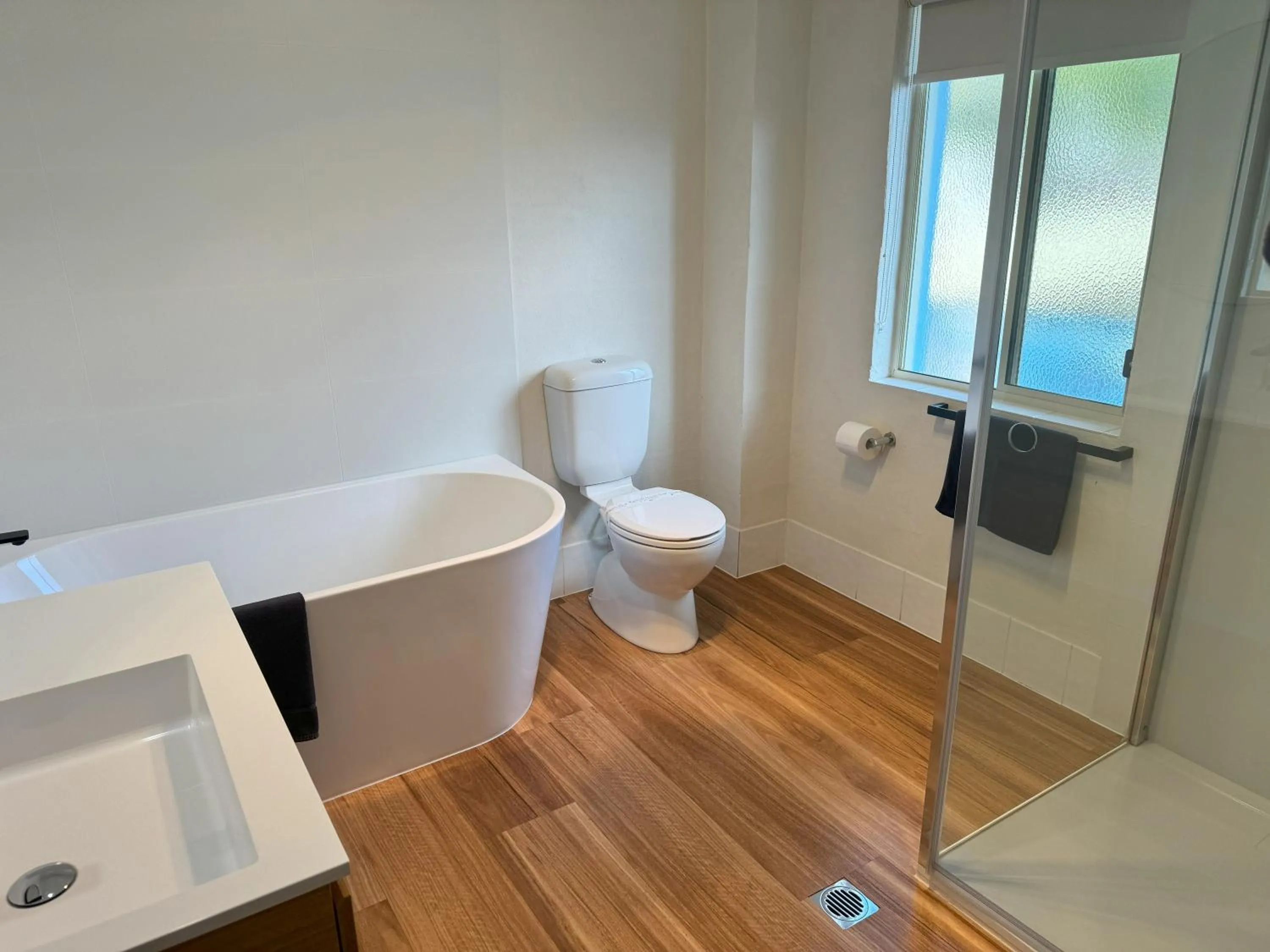 Bathroom in BlueWater Apartments