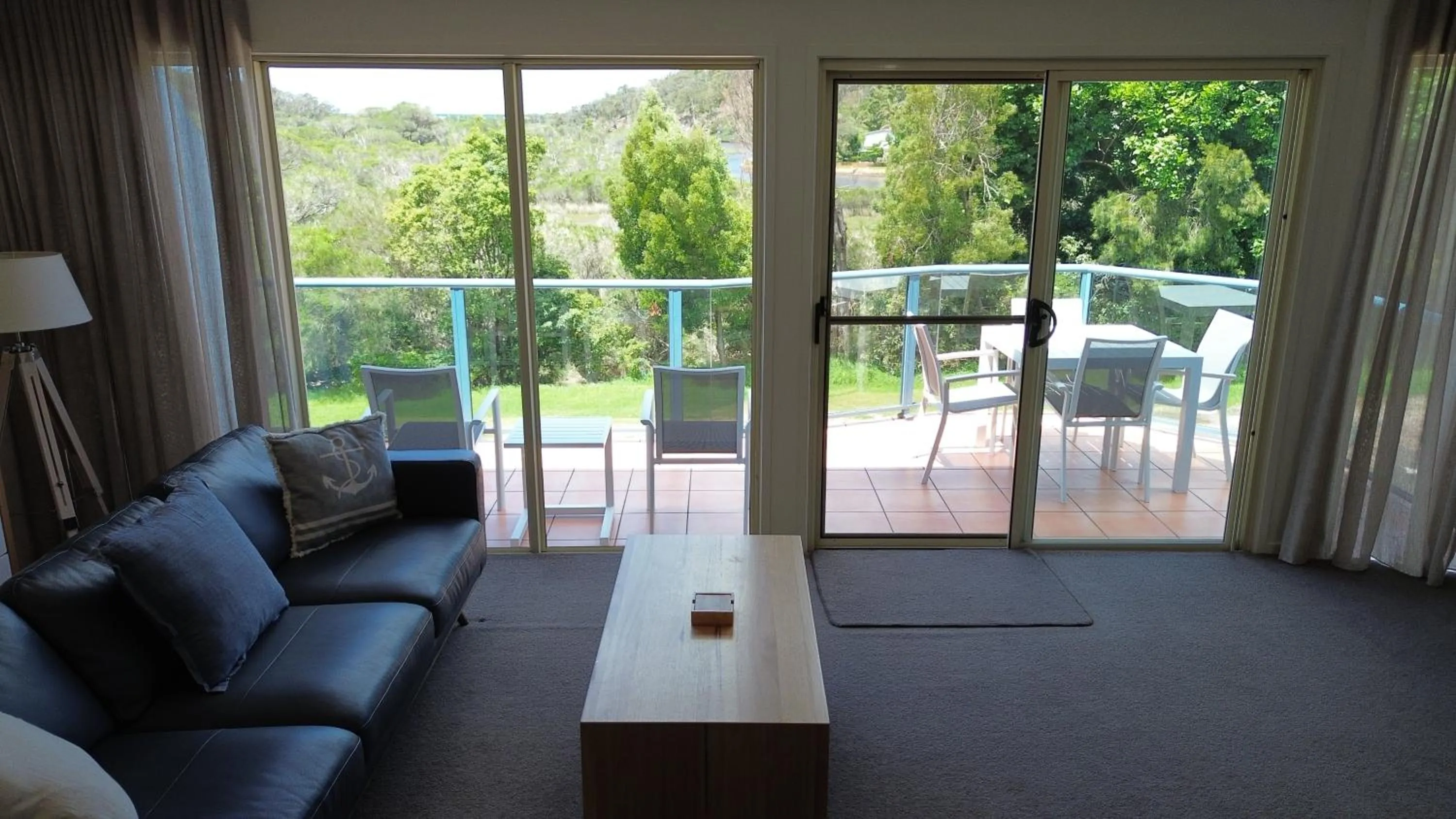 Lake view in BlueWater Apartments