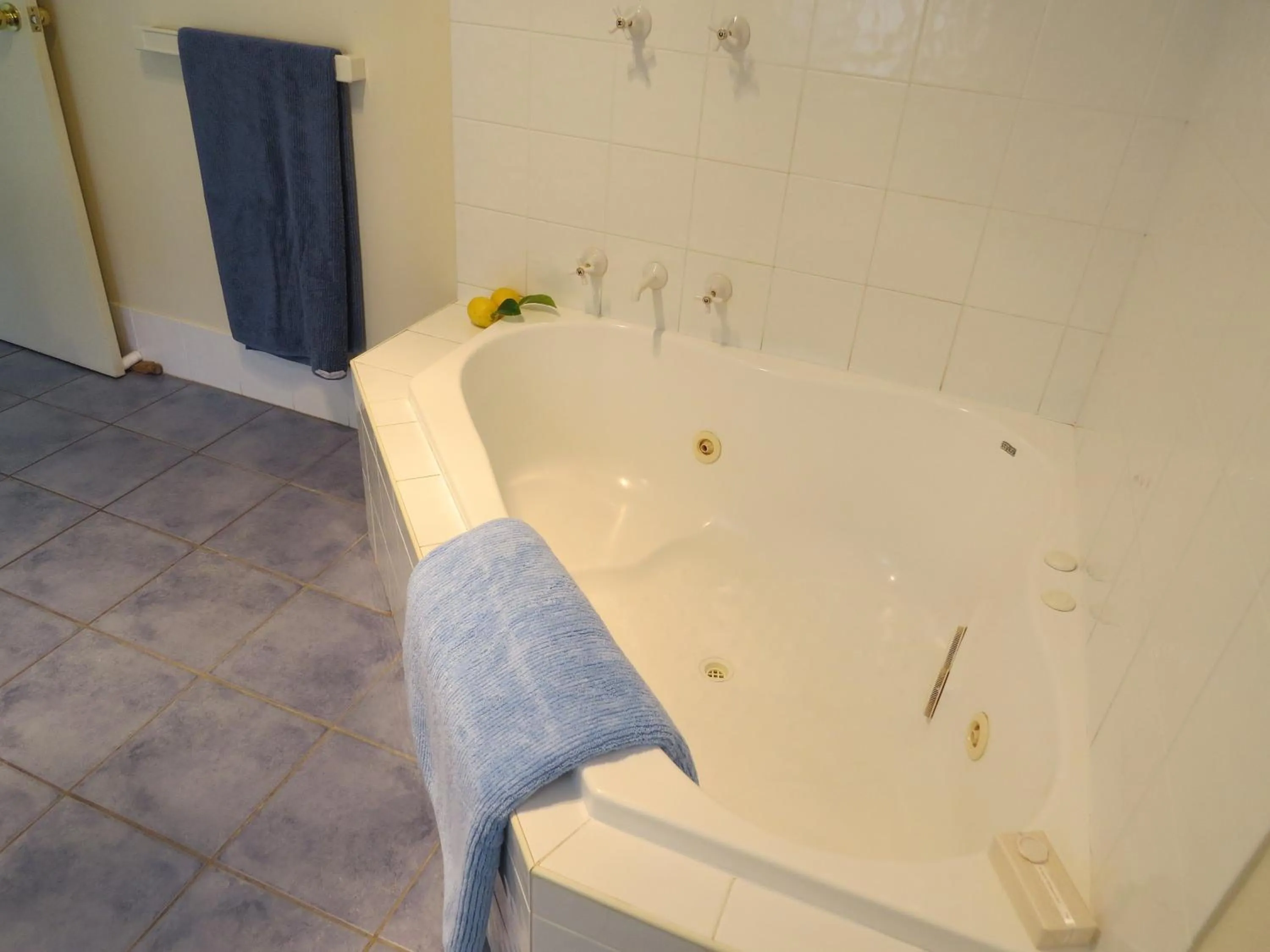 Bathroom in BlueWater Apartments