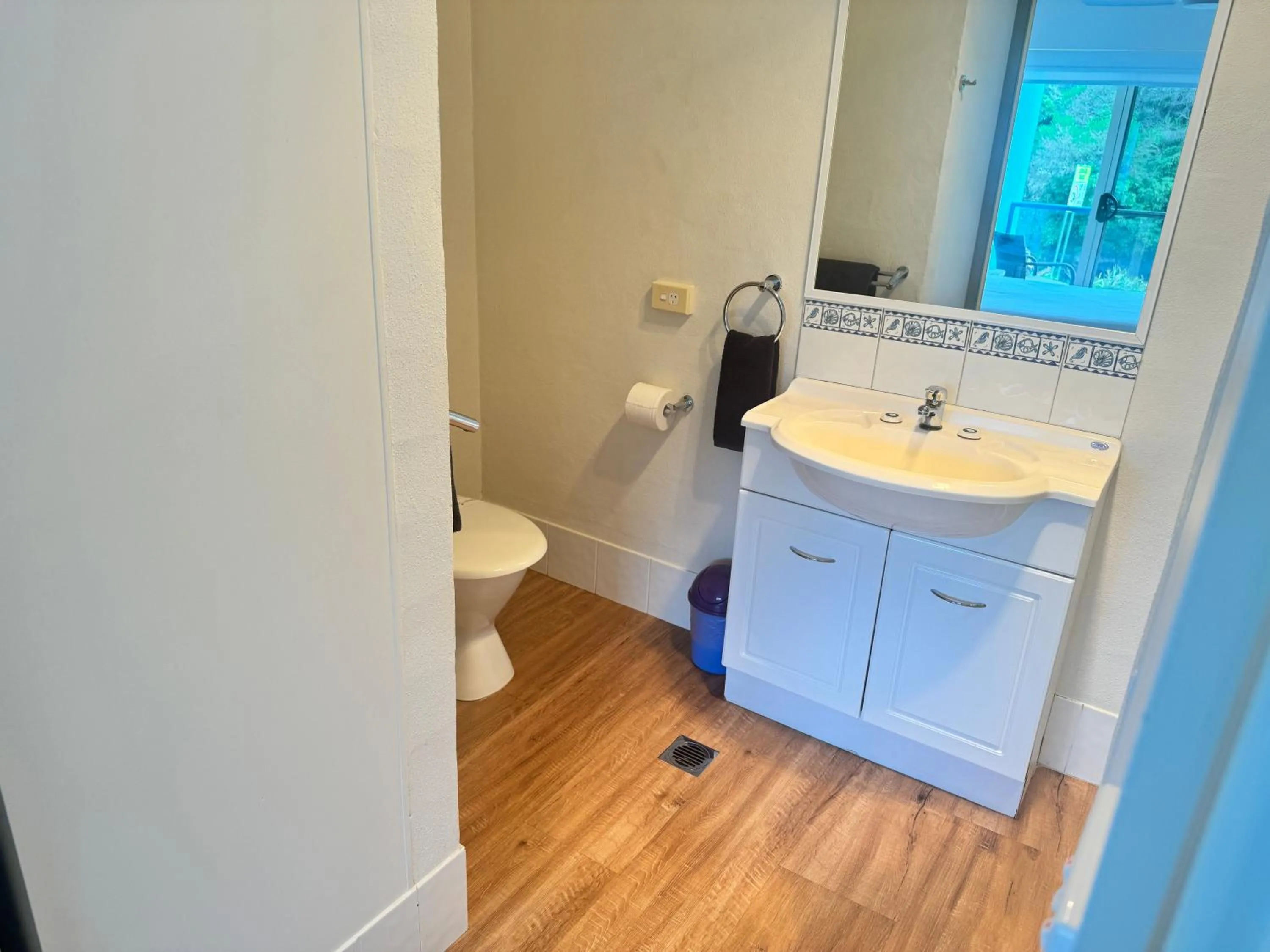 Bathroom in BlueWater Apartments