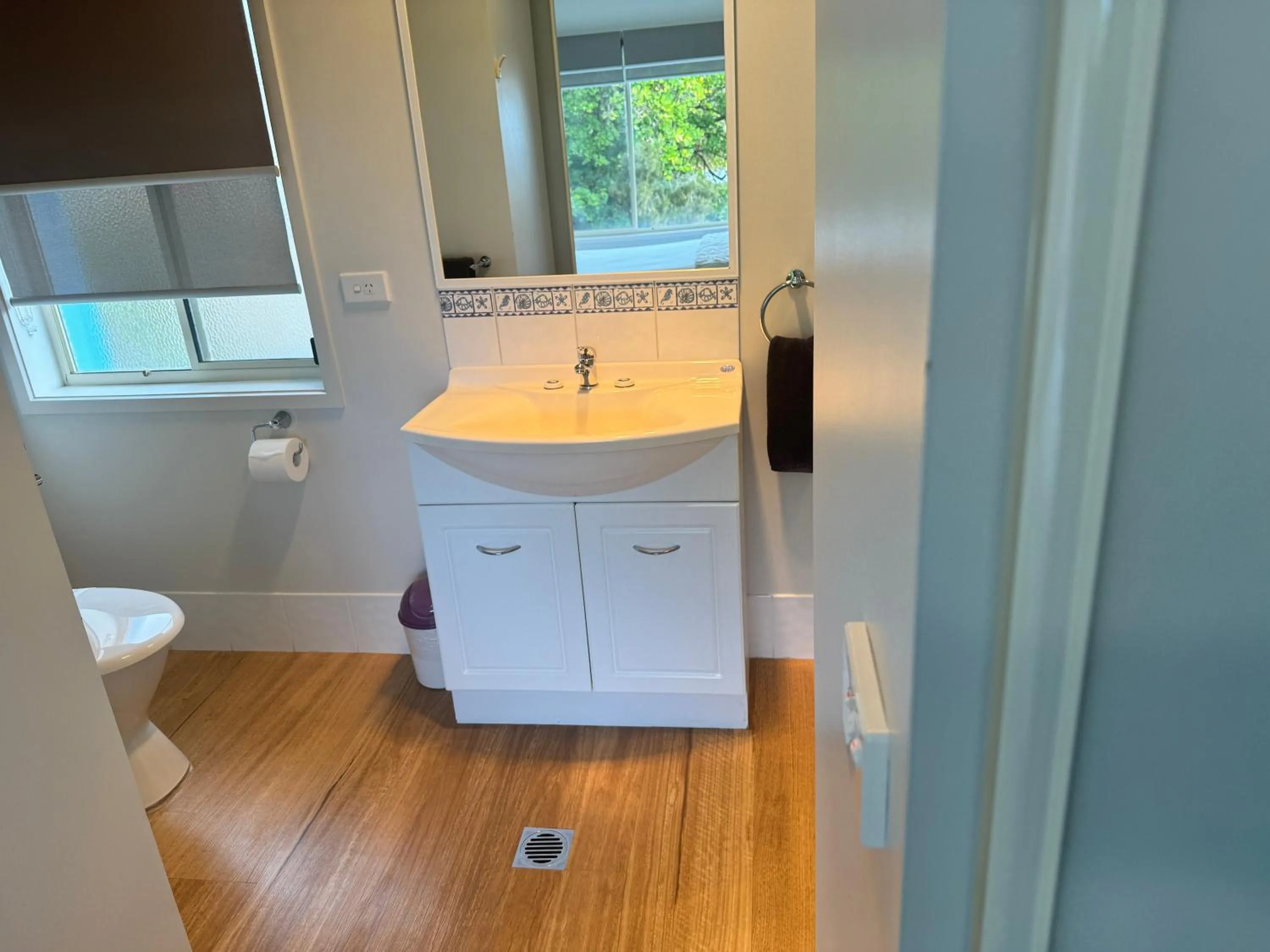 Bathroom in BlueWater Apartments