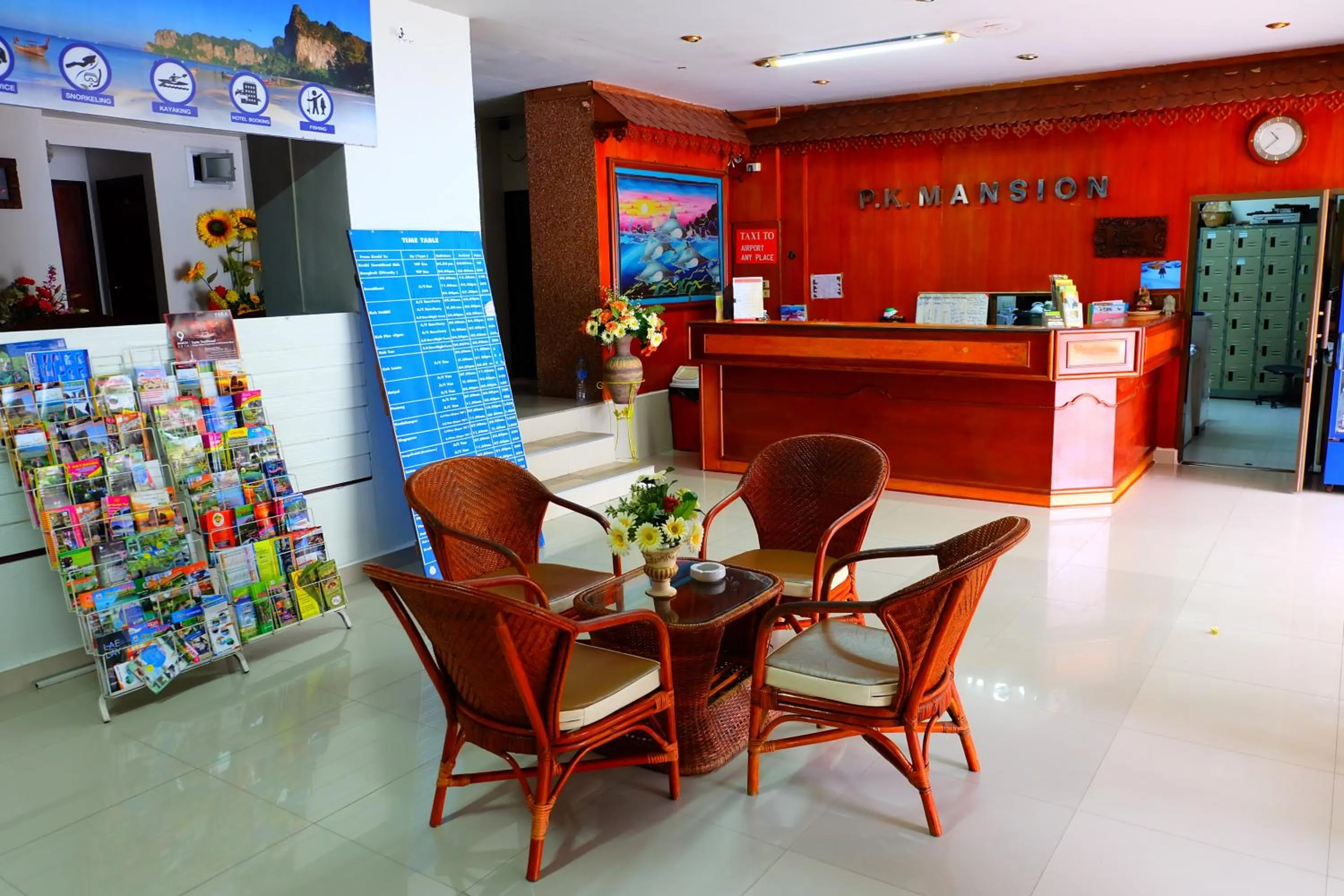 Lobby or reception in P.K. Mansion