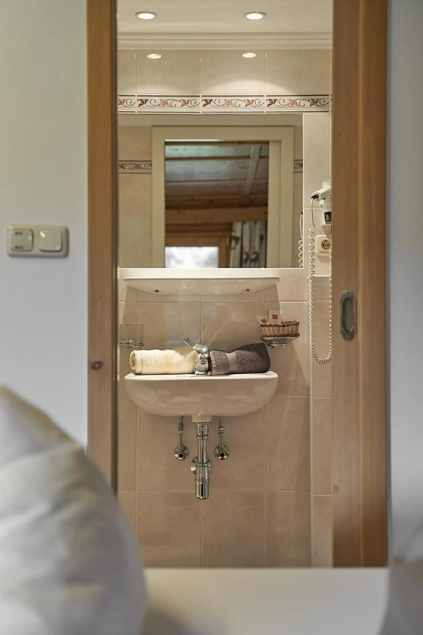 Shower in Hotel Garni Schönblick