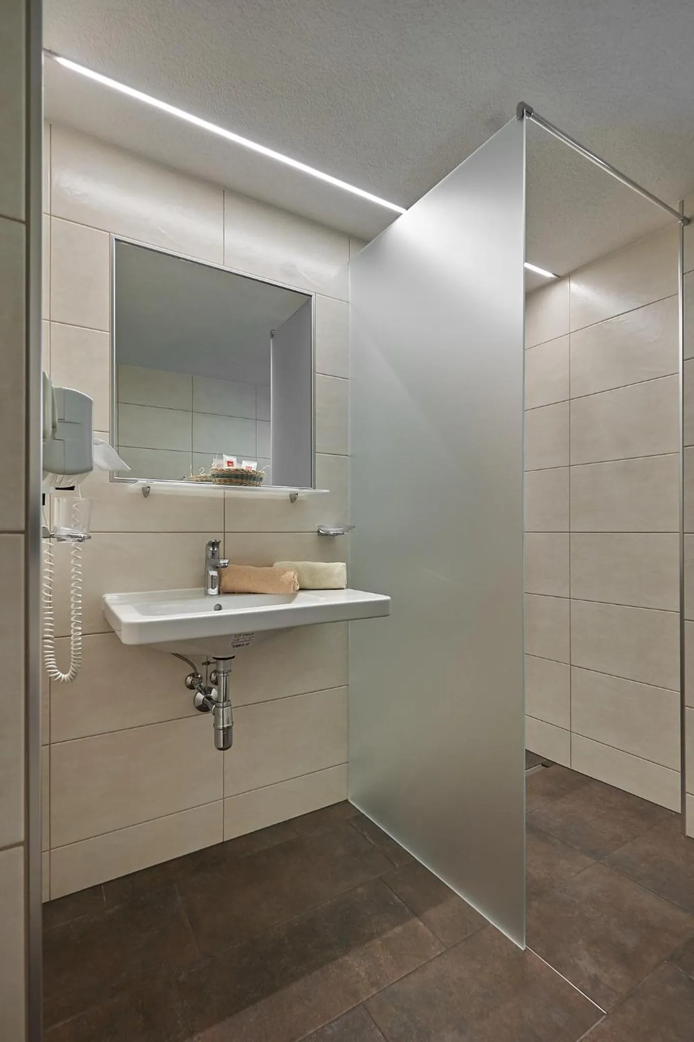 Bathroom in Hotel Garni Schönblick