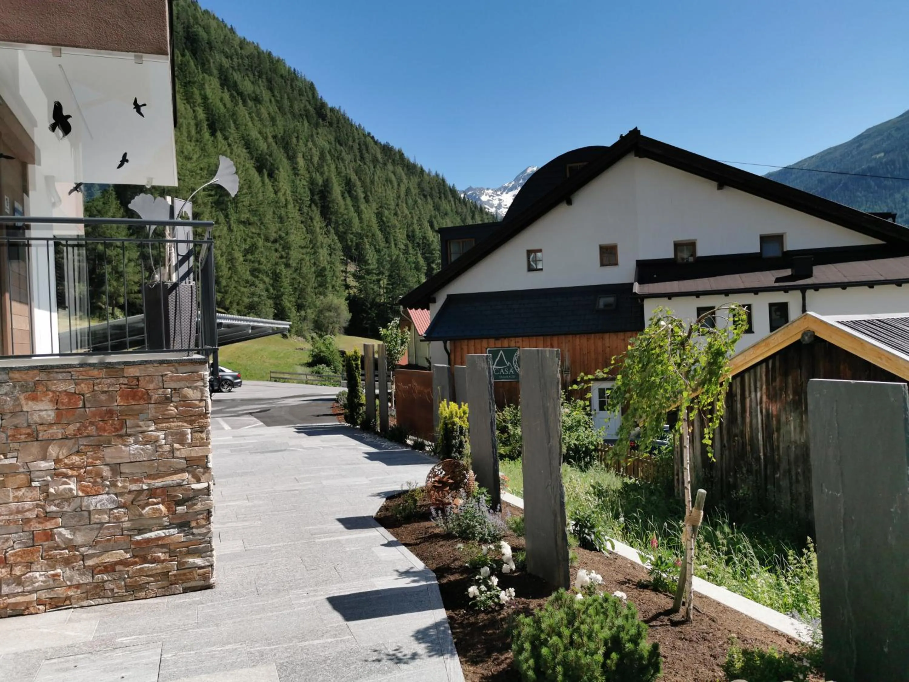 Garden in Hotel Garni Schönblick