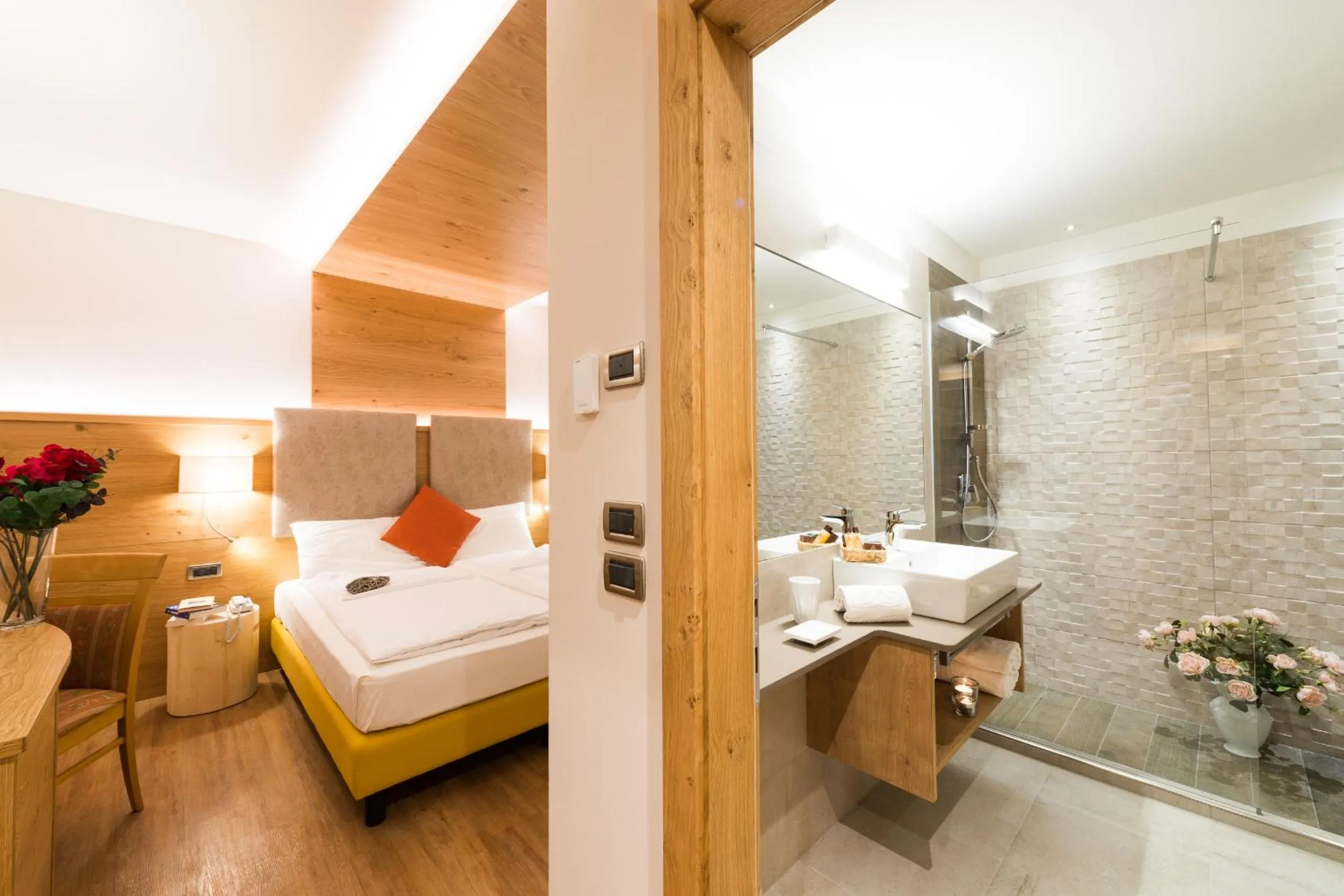 Bed in Hotel Ambassador