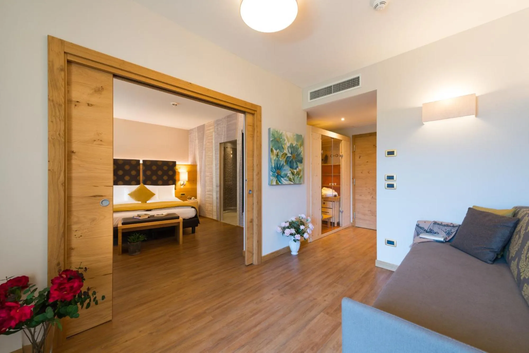 Bed in Hotel Ambassador