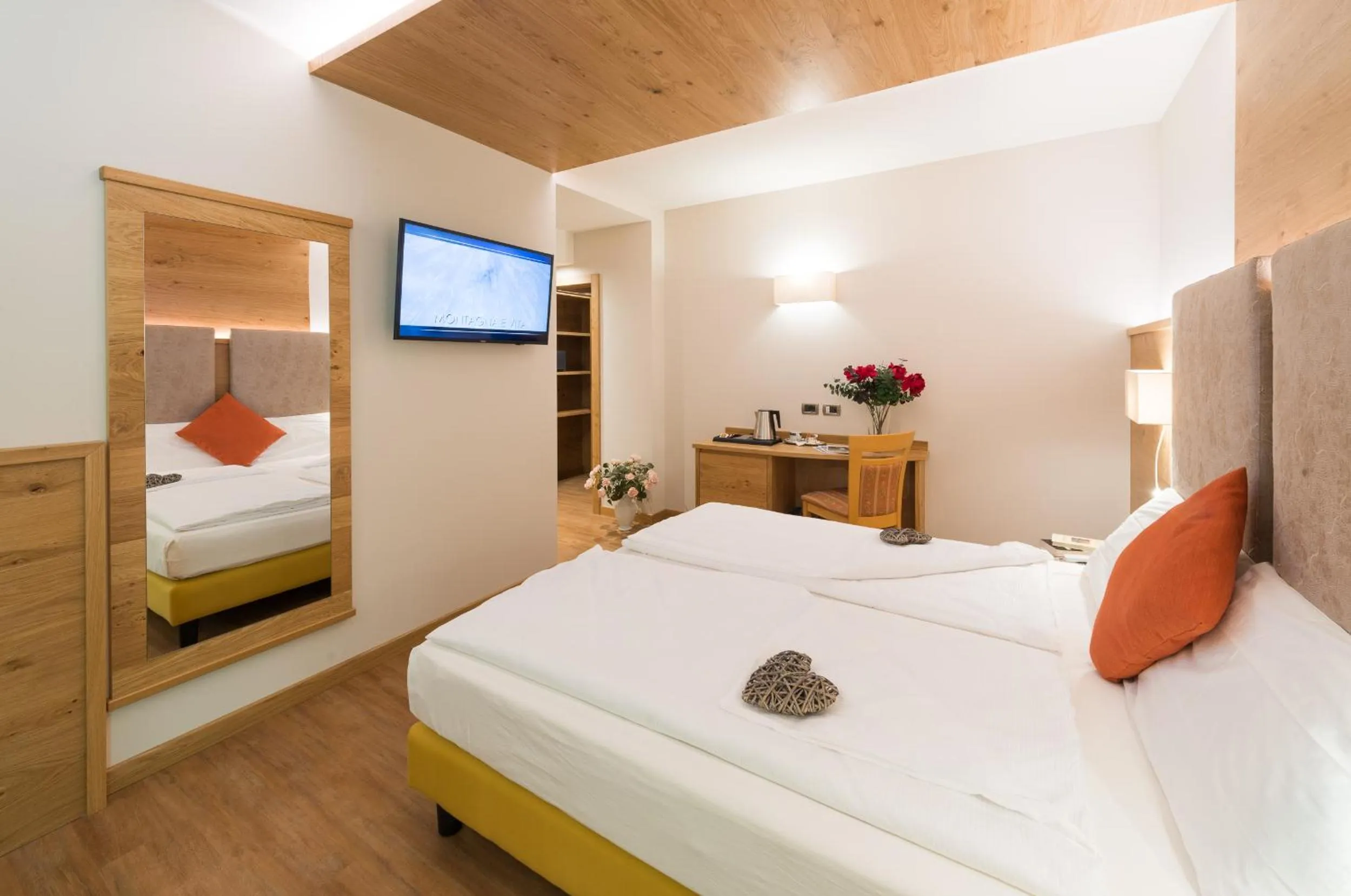 Bed in Hotel Ambassador