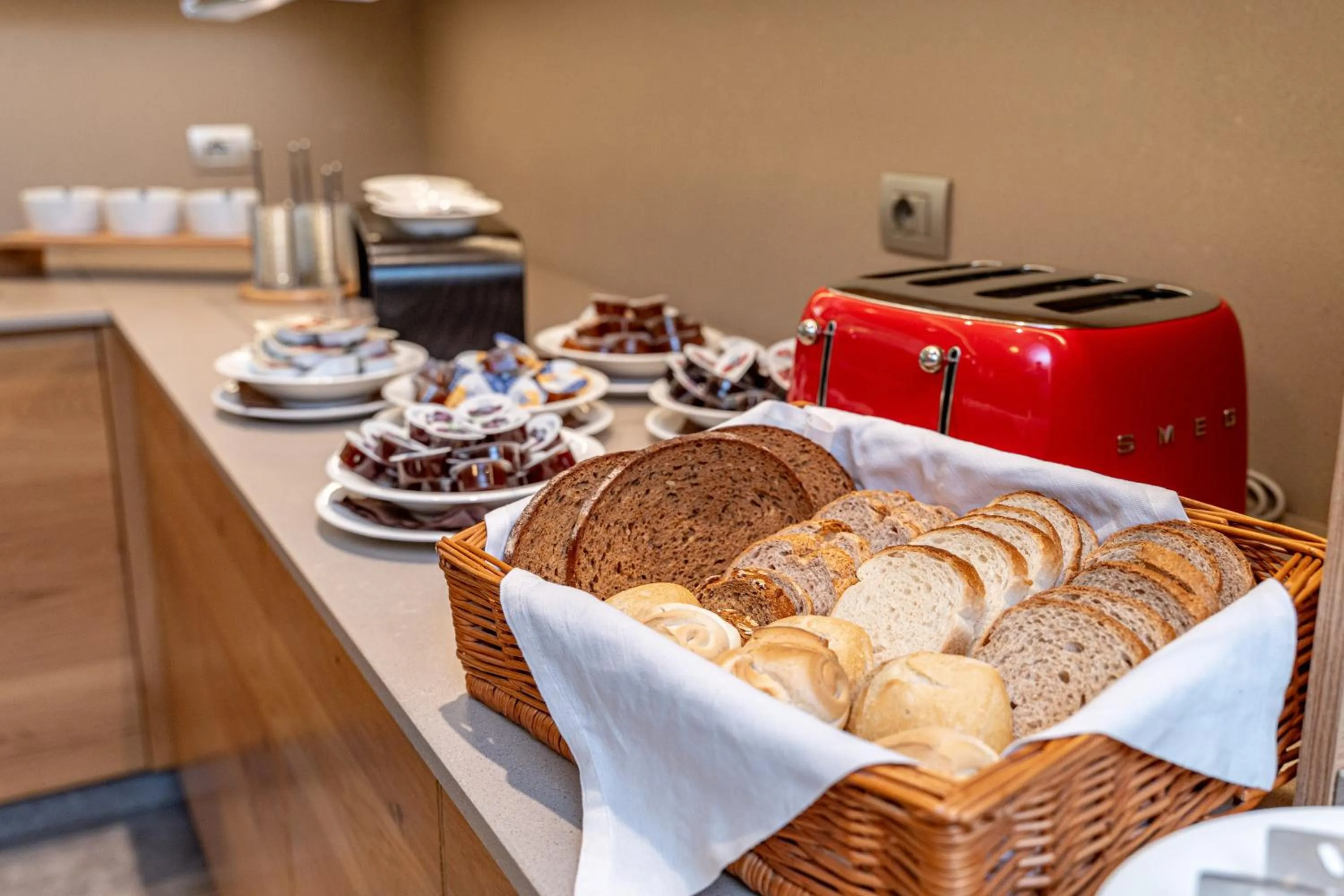 Buffet breakfast in Hotel Ambassador