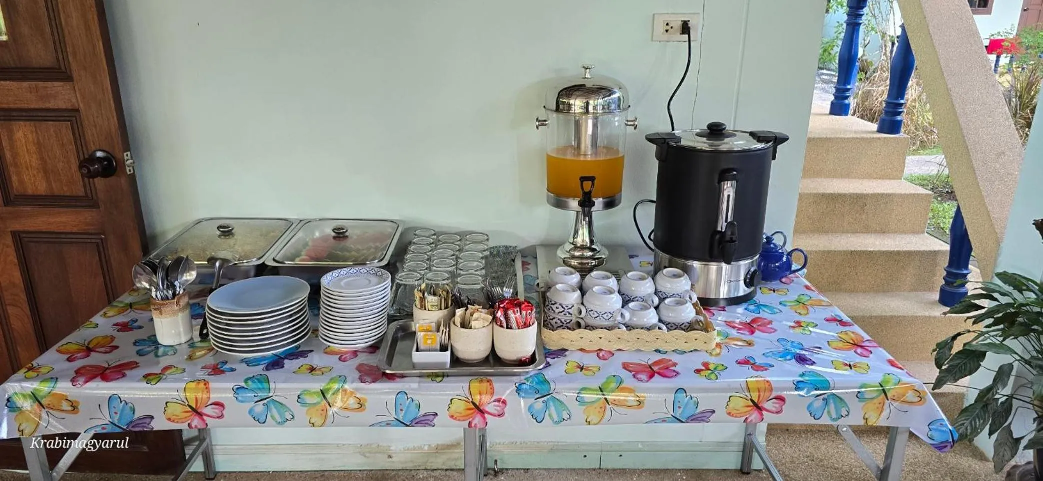 Breakfast in Sabai Resort