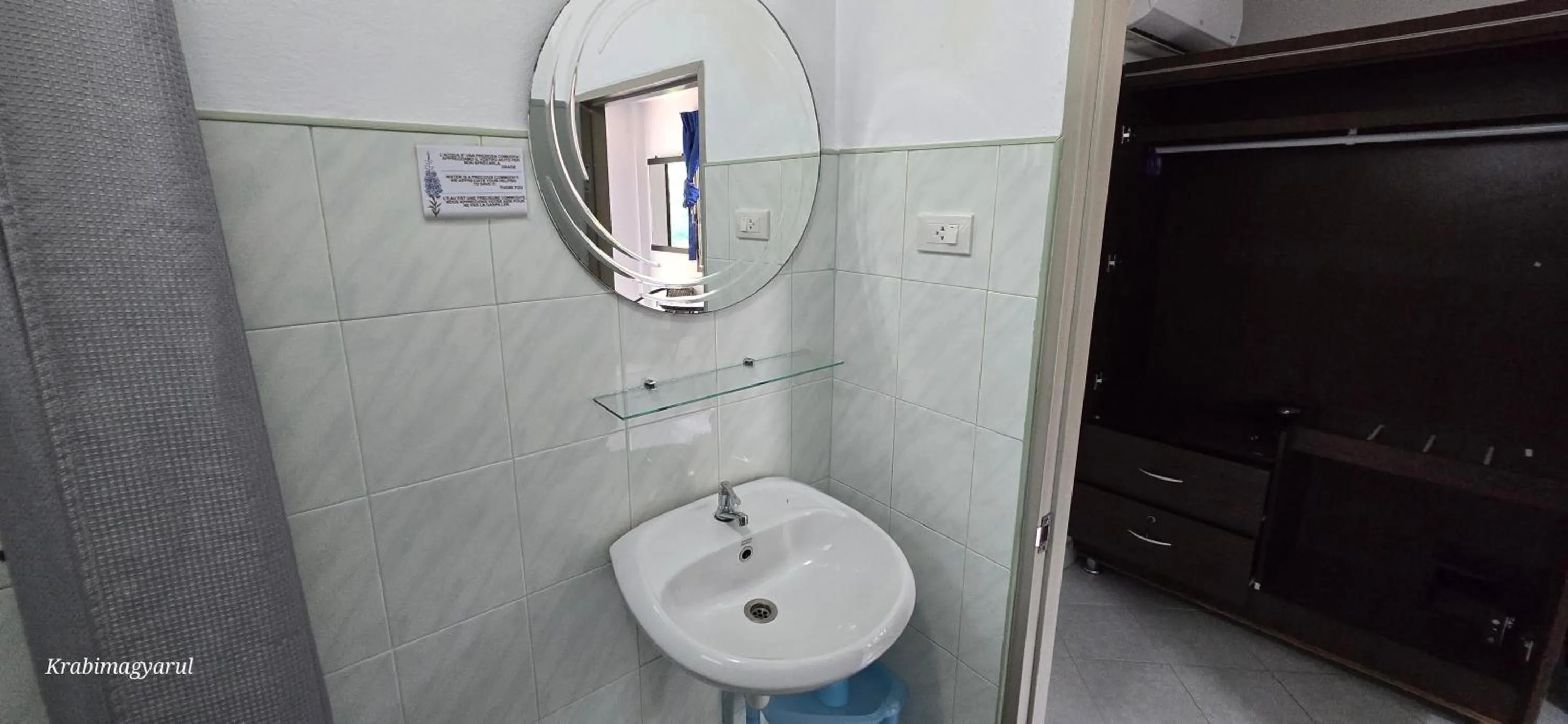 Shower in Sabai Resort