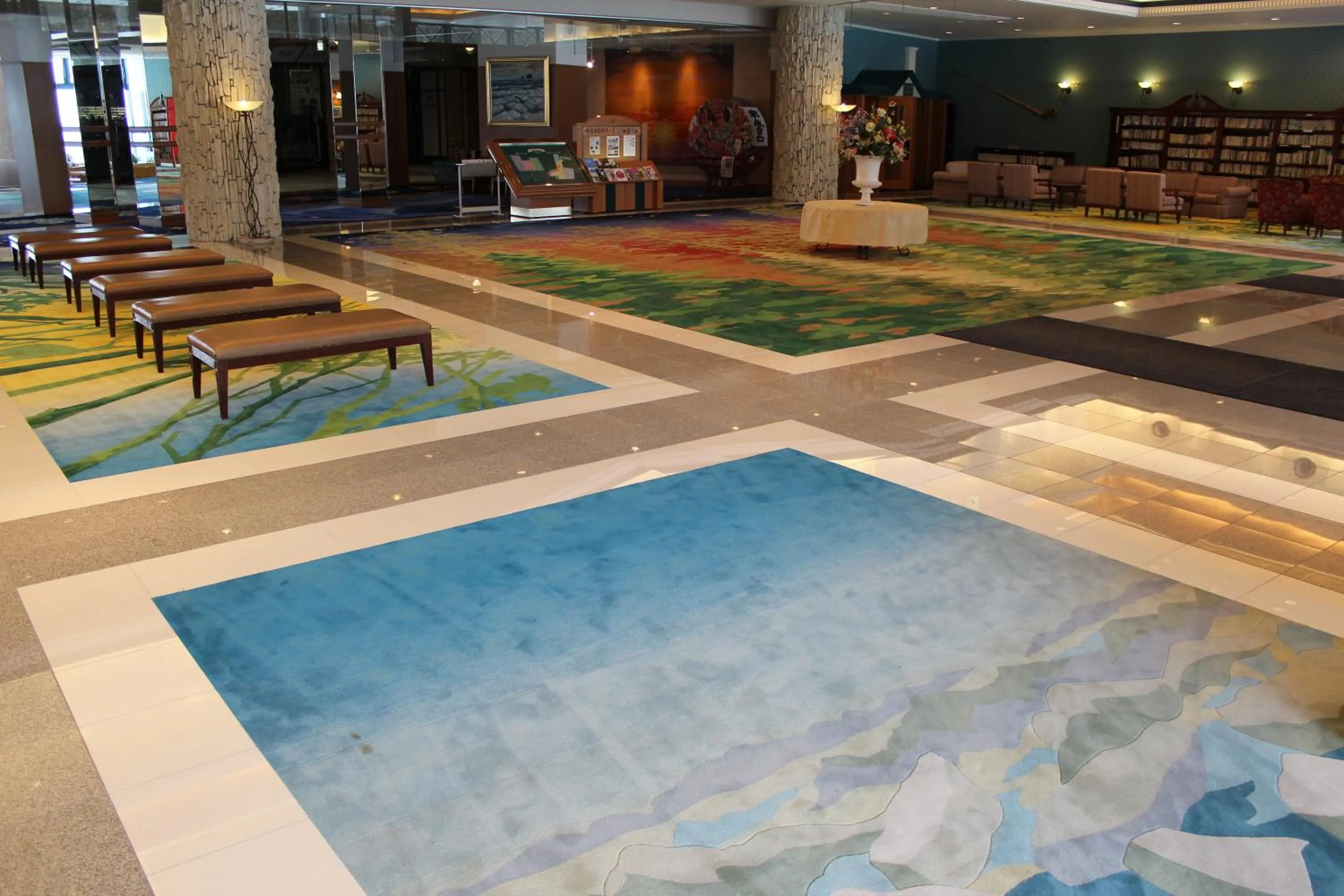 Lobby or reception in Shiretoko Daiichi Hotel