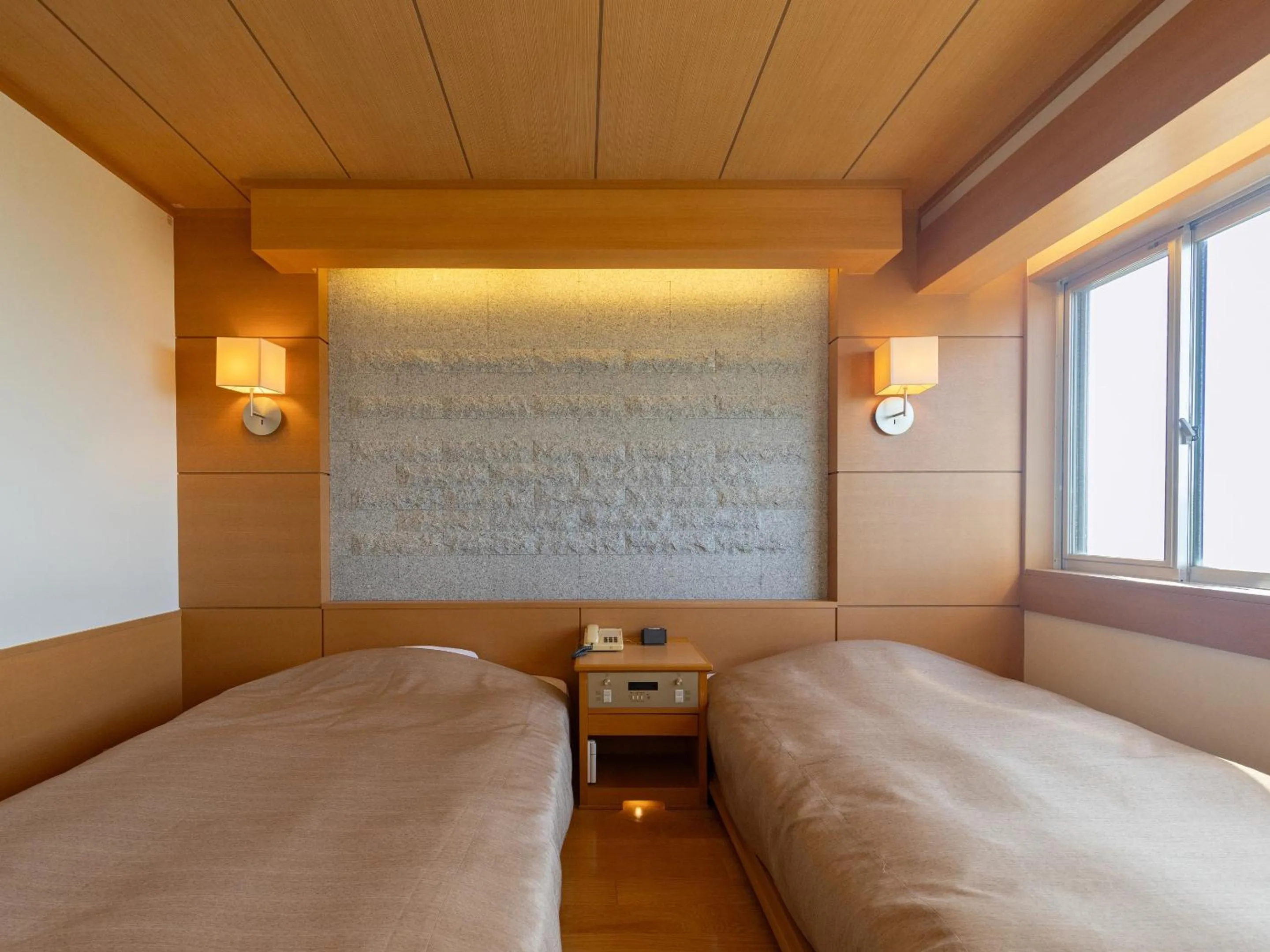 Bed in Shiretoko Daiichi Hotel