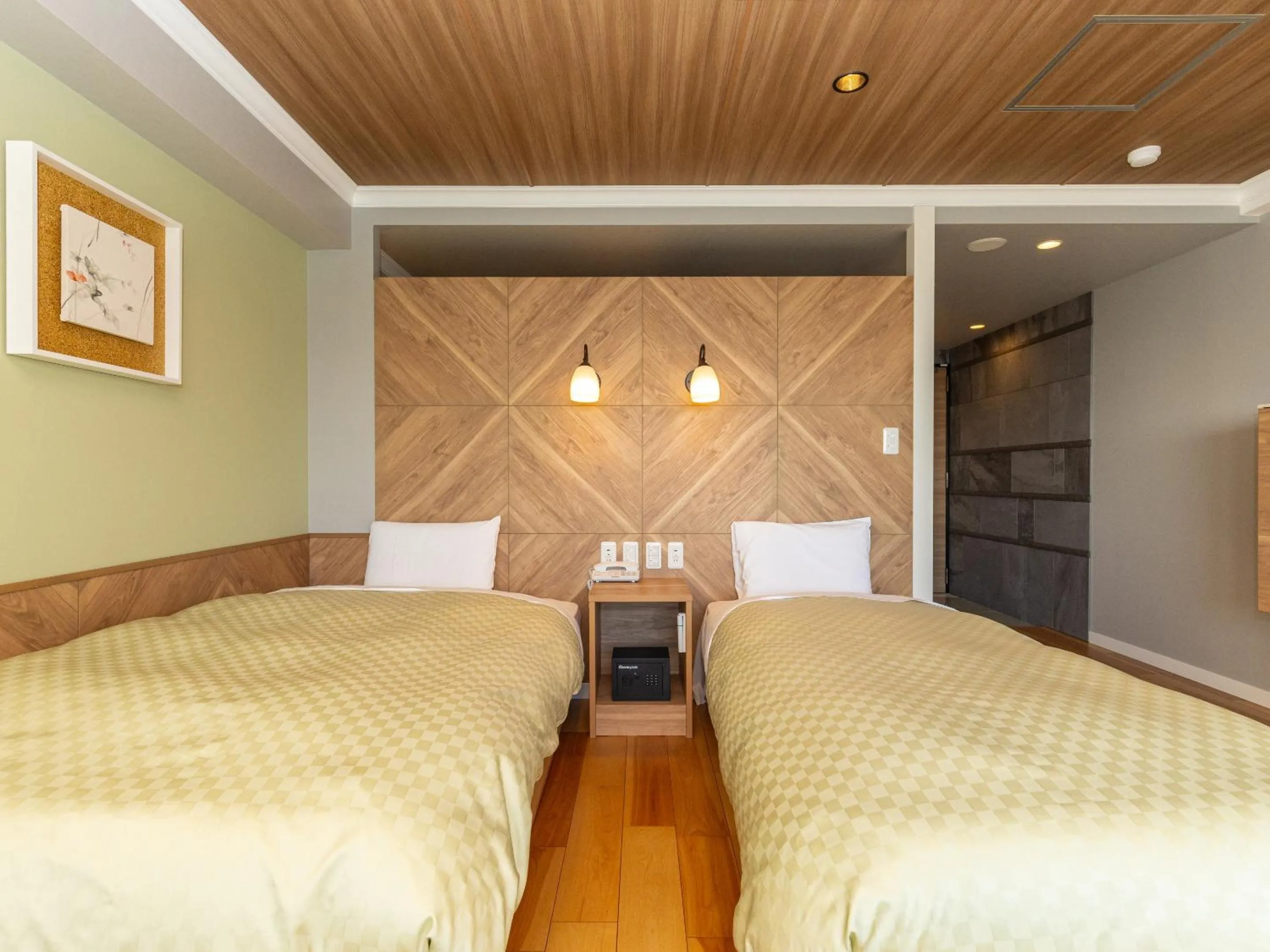 Bed in Shiretoko Daiichi Hotel