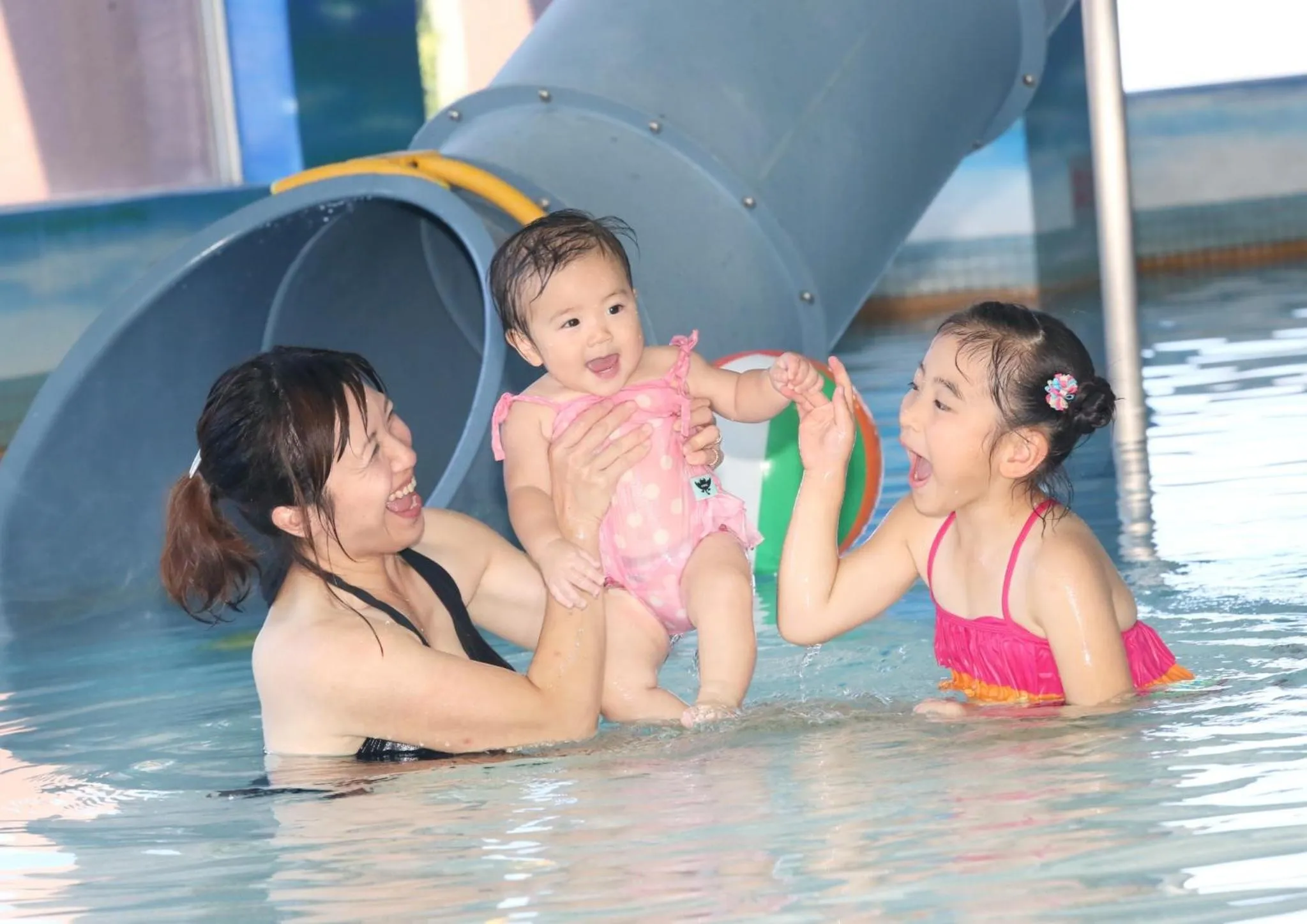 Swimming pool in Shiretoko Daiichi Hotel