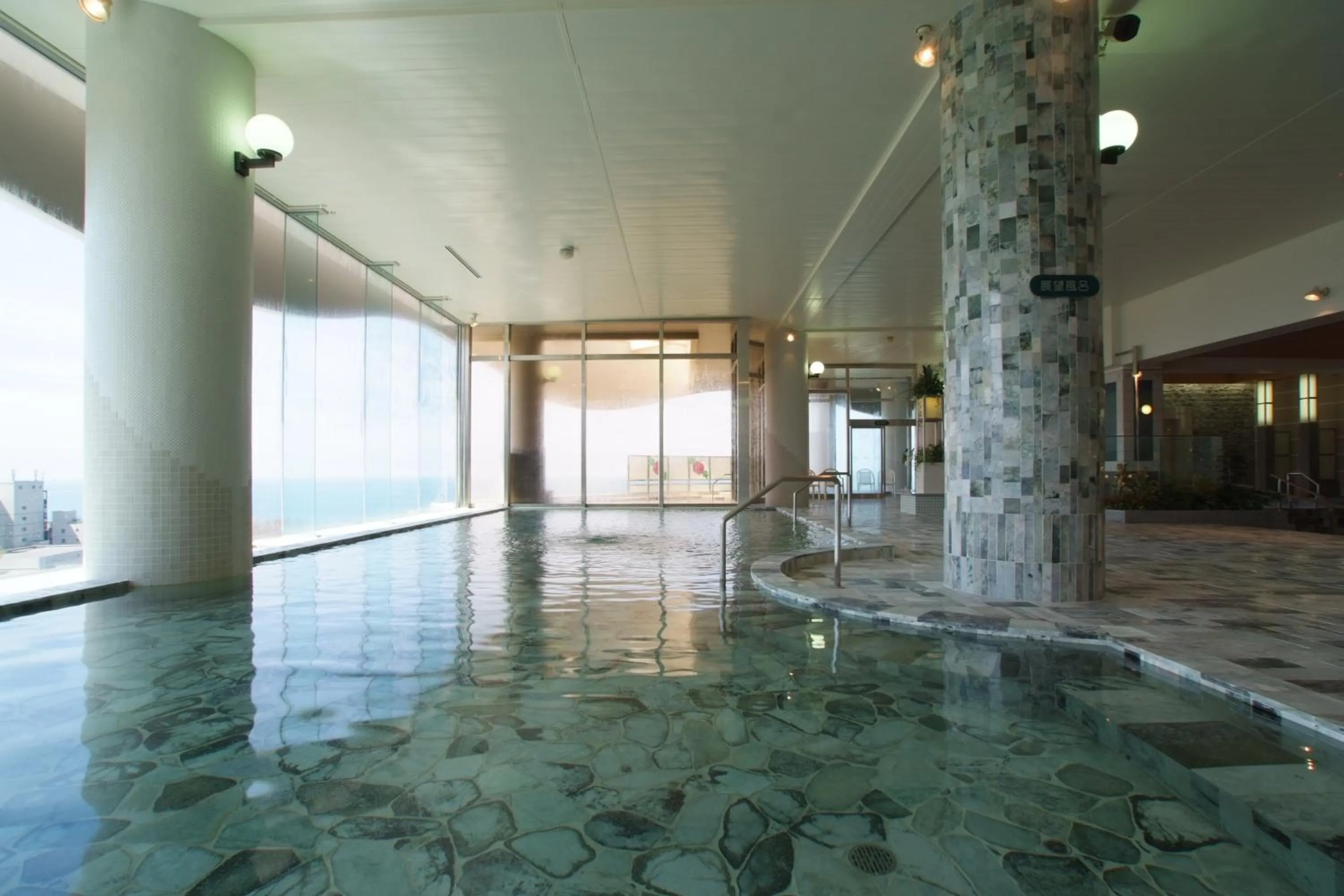 Hot Spring Bath in Shiretoko Daiichi Hotel