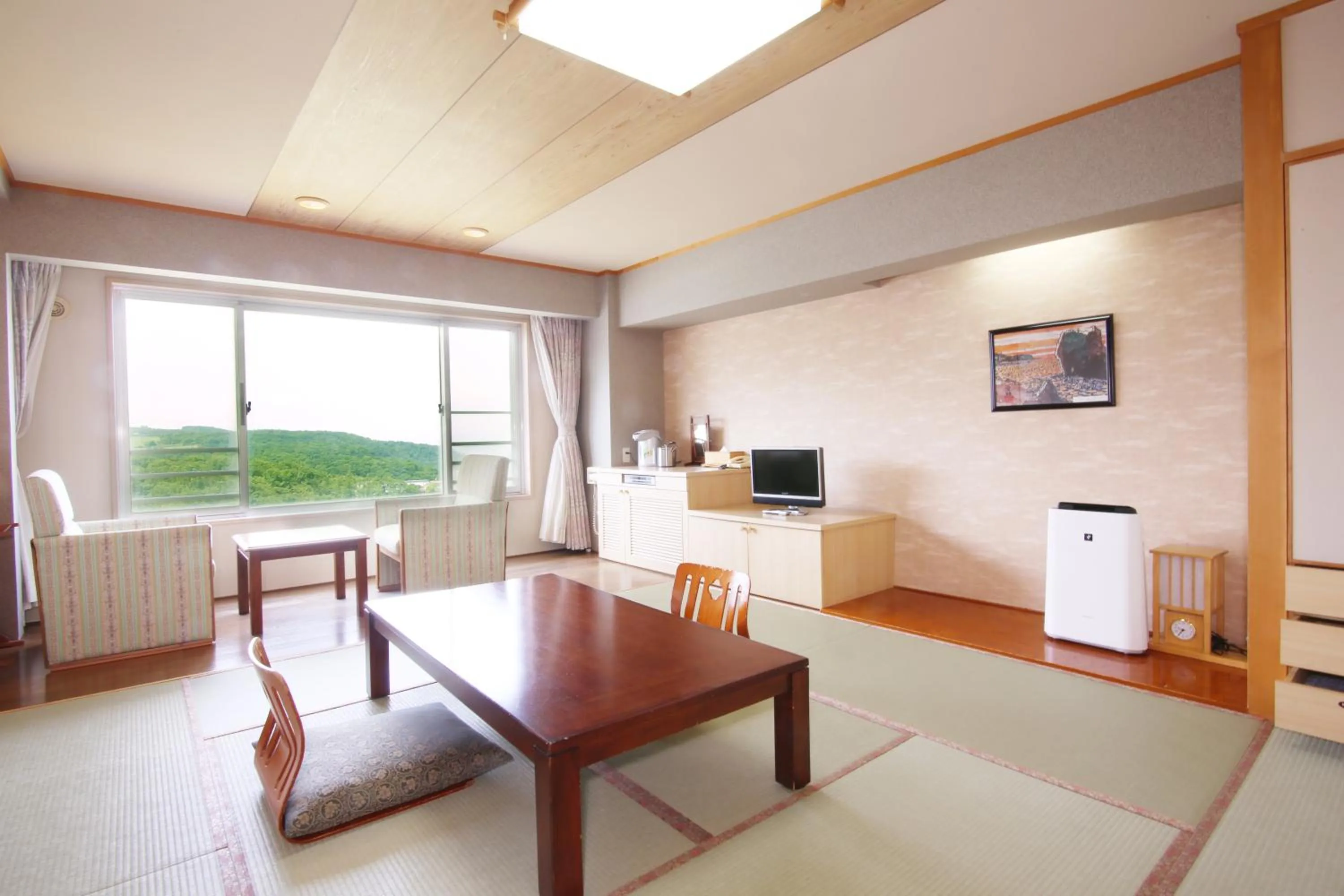 Living room in Shiretoko Daiichi Hotel