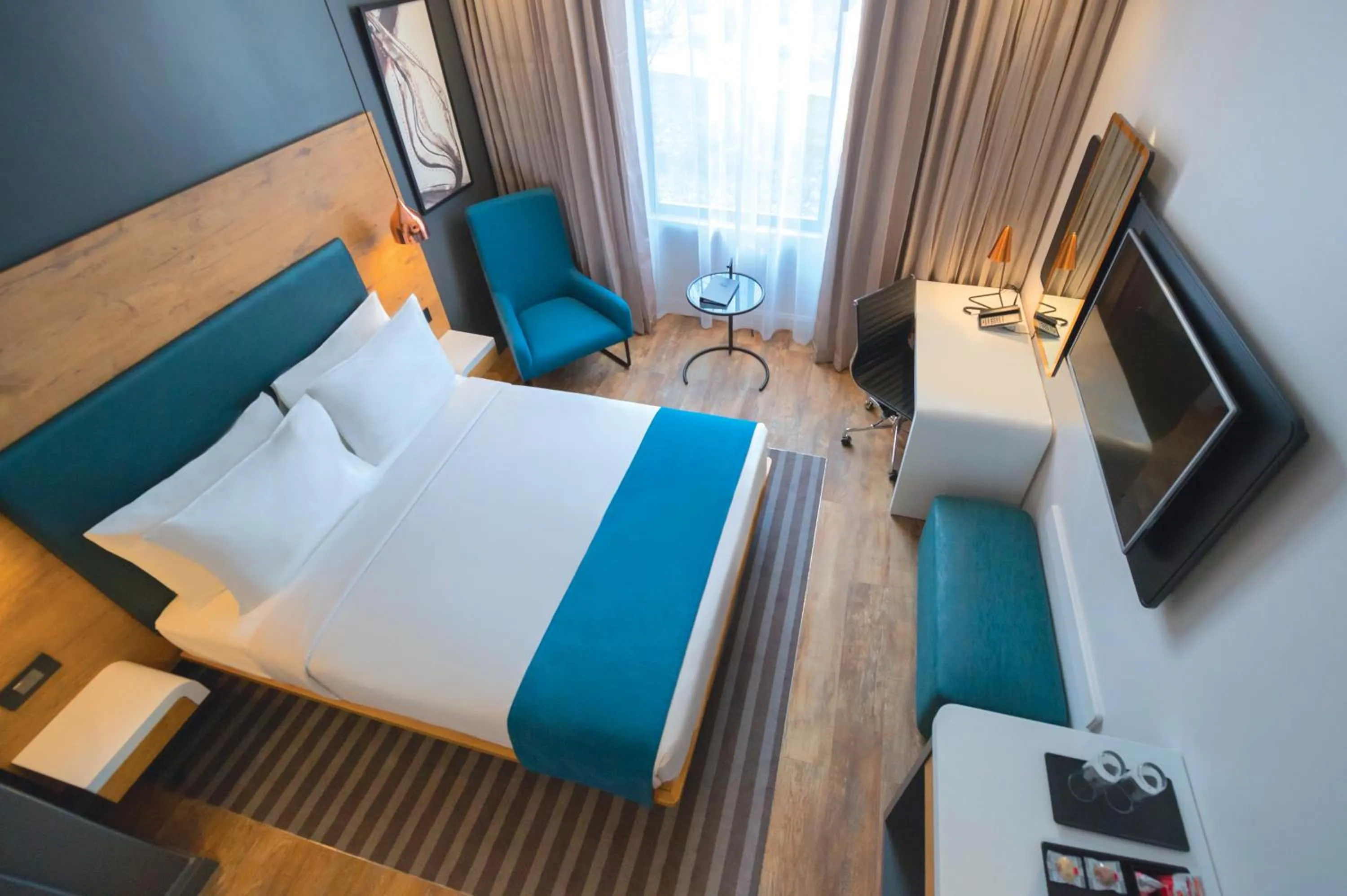 Photo of the whole room, Bed in Garden Court Kitwe