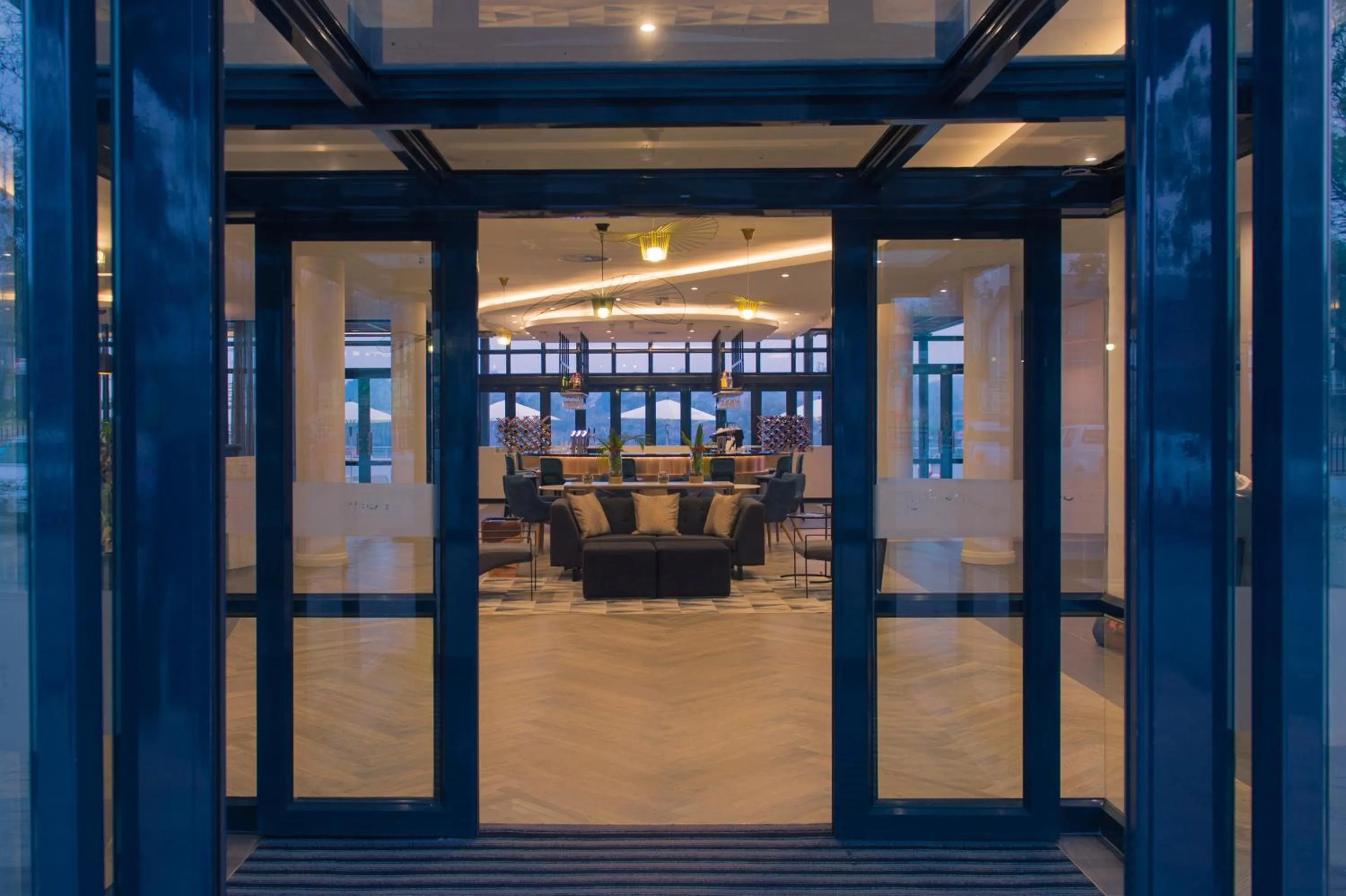 Inner courtyard view in Garden Court Kitwe