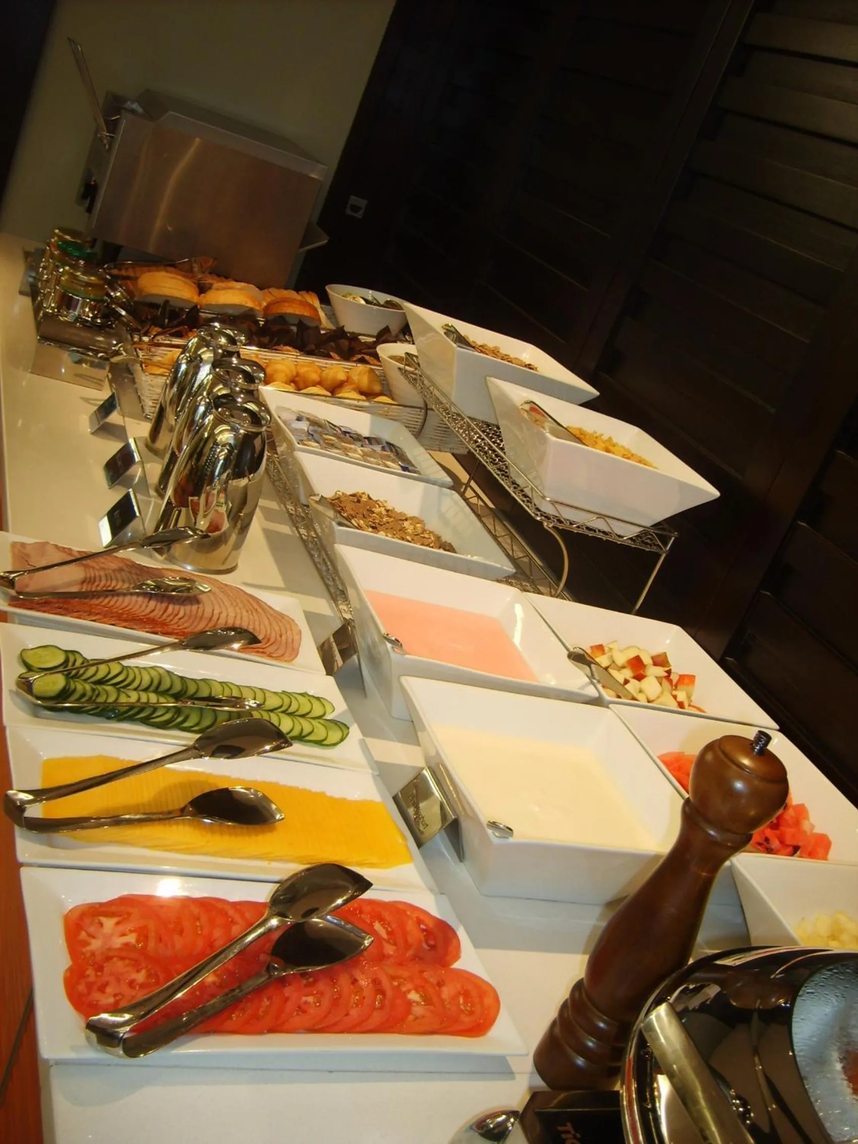 Buffet breakfast in StayEasy Lusaka