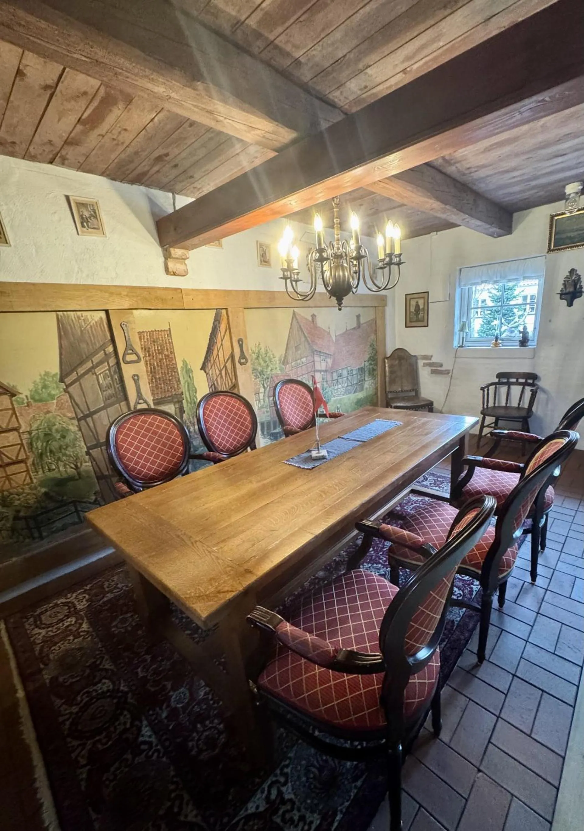 Living room in Svostrup Kro