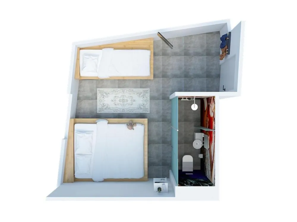 Photo of the whole room in Bunk Hotel Utrecht