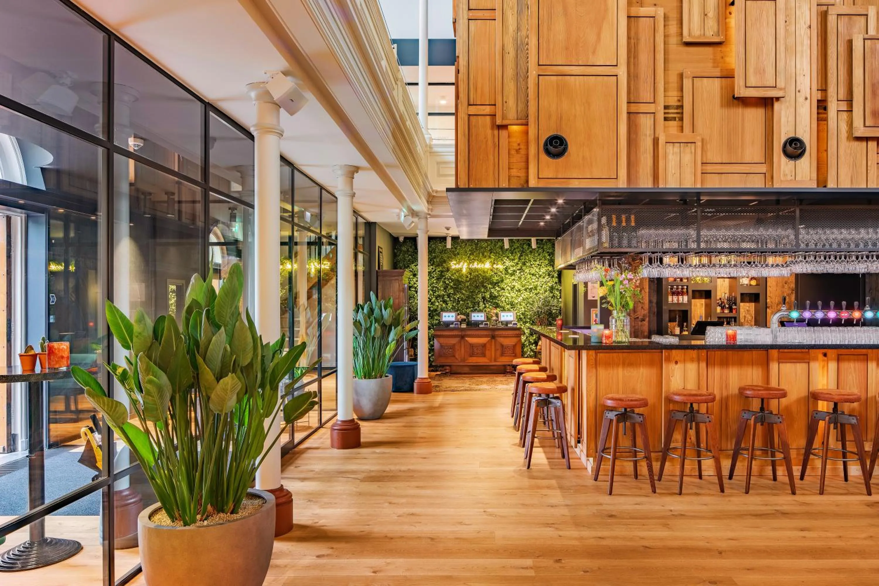 Lobby or reception in Bunk Hotel Utrecht