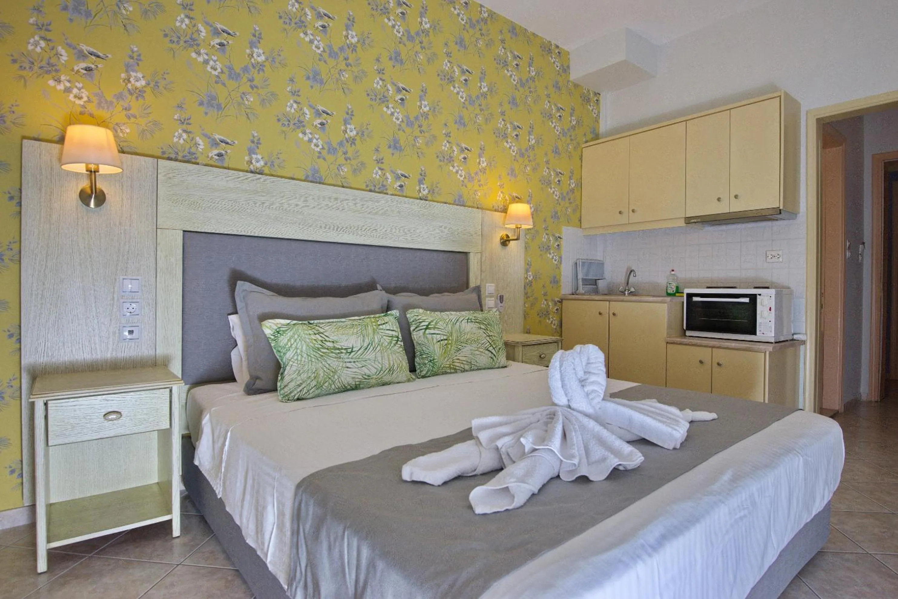 Bed in Pension Votsi