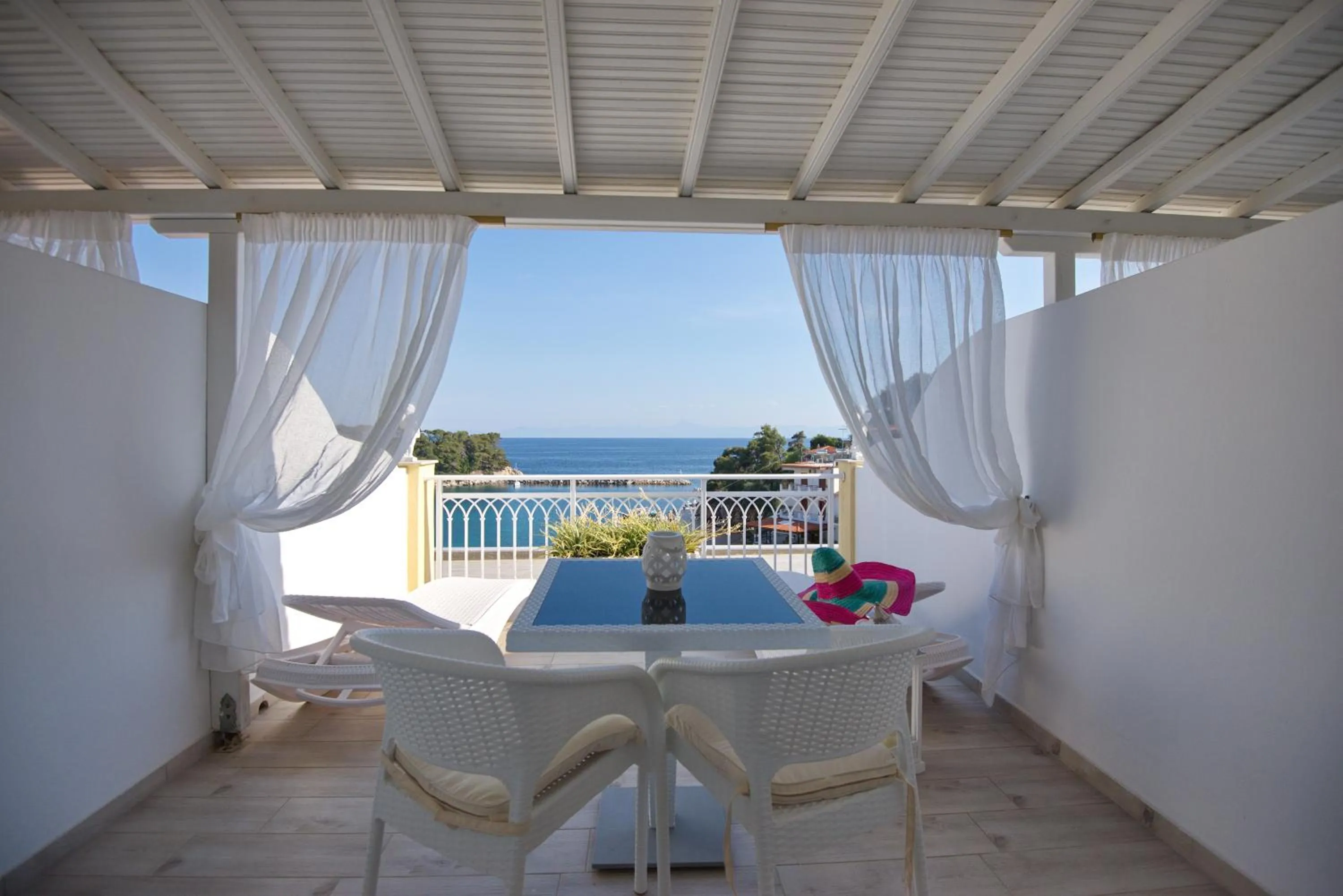 Balcony/Terrace in Pension Votsi