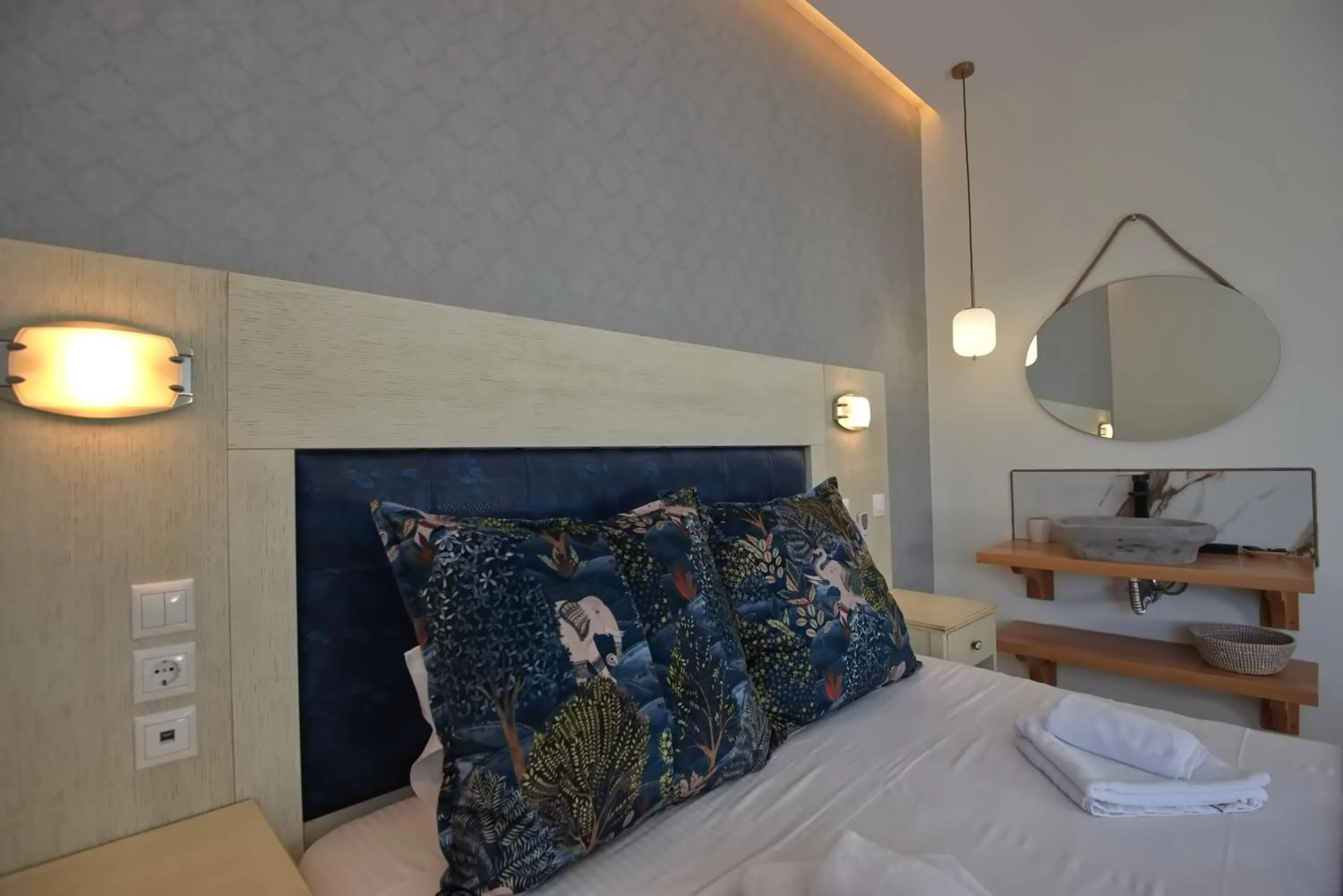 Bed in Pension Votsi