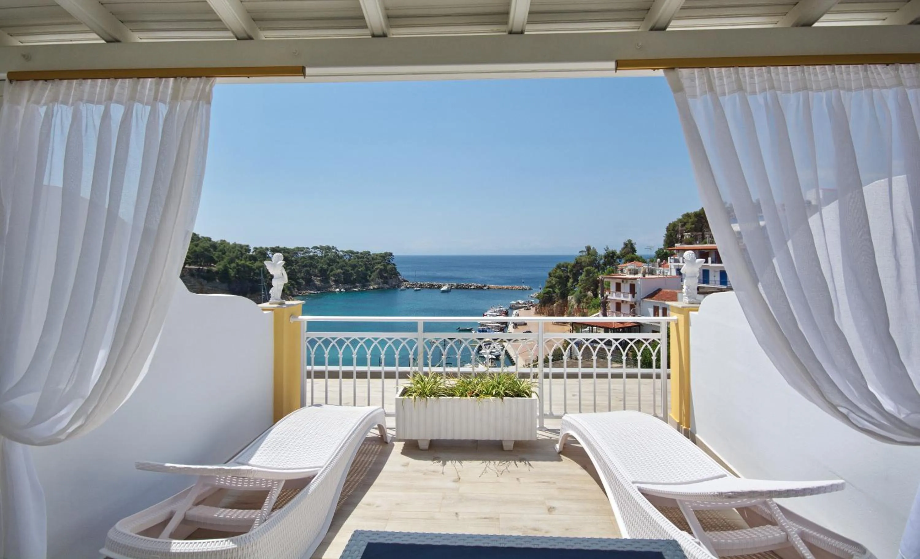 Balcony/Terrace in Pension Votsi