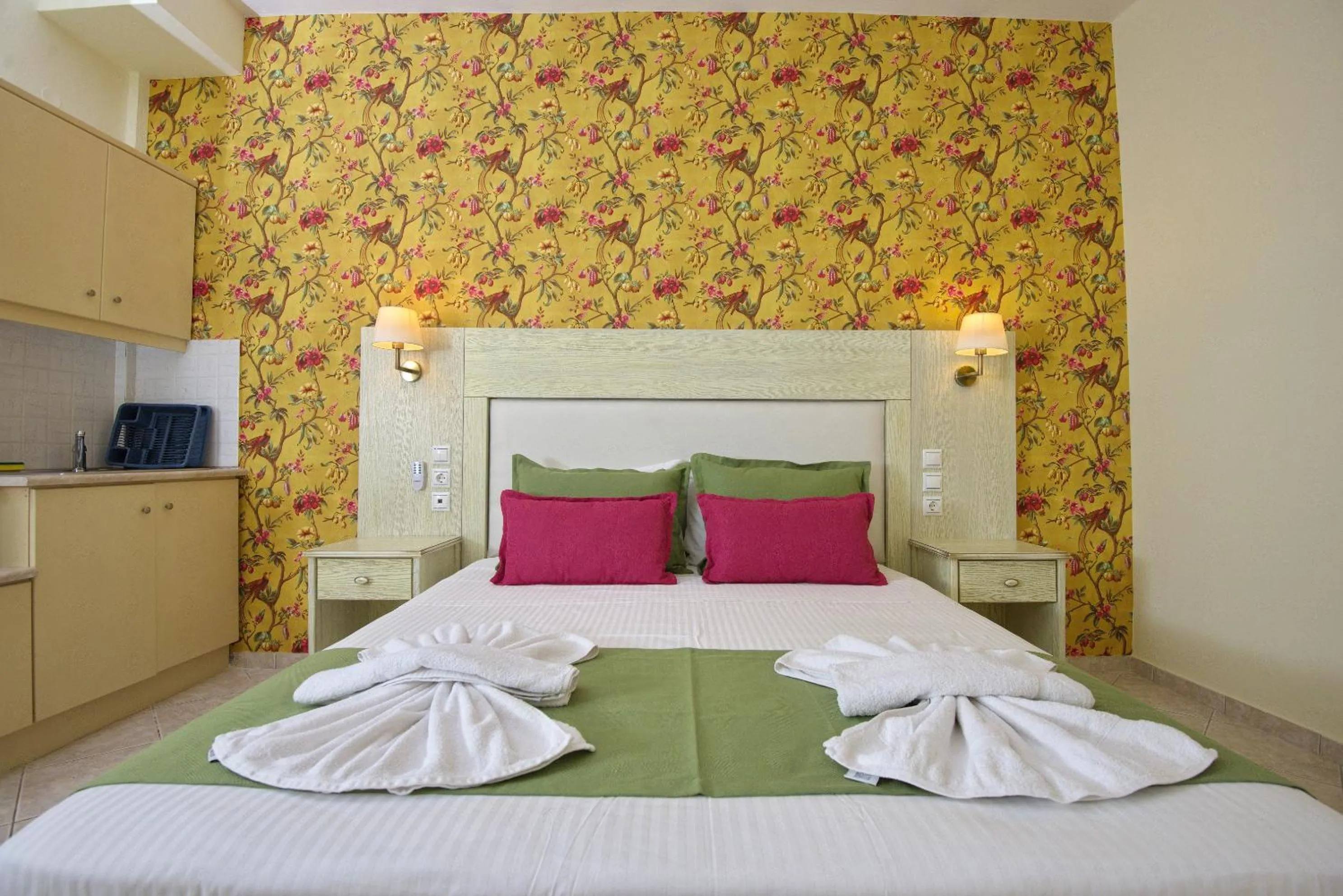 Bed in Pension Votsi