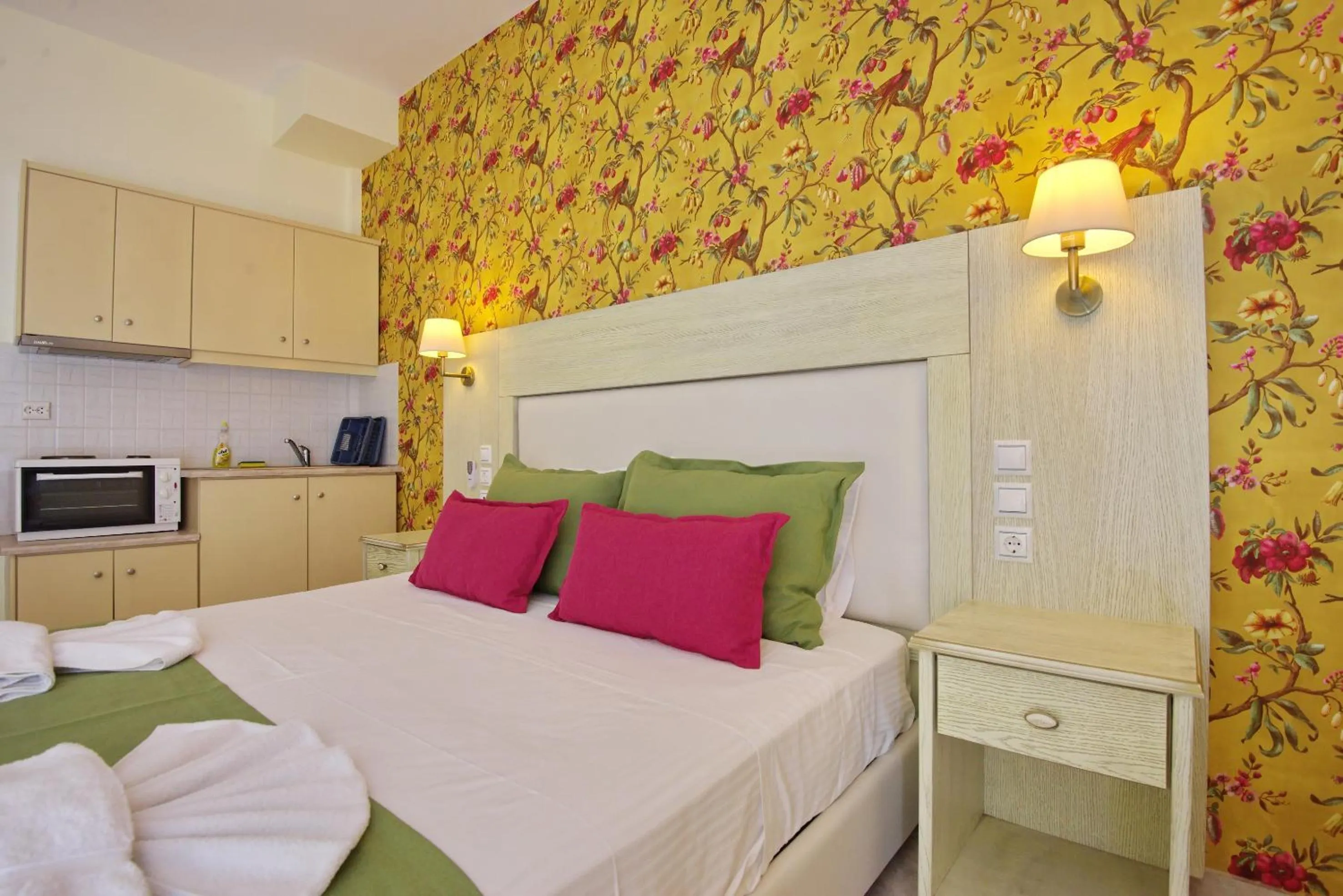 Bed in Pension Votsi