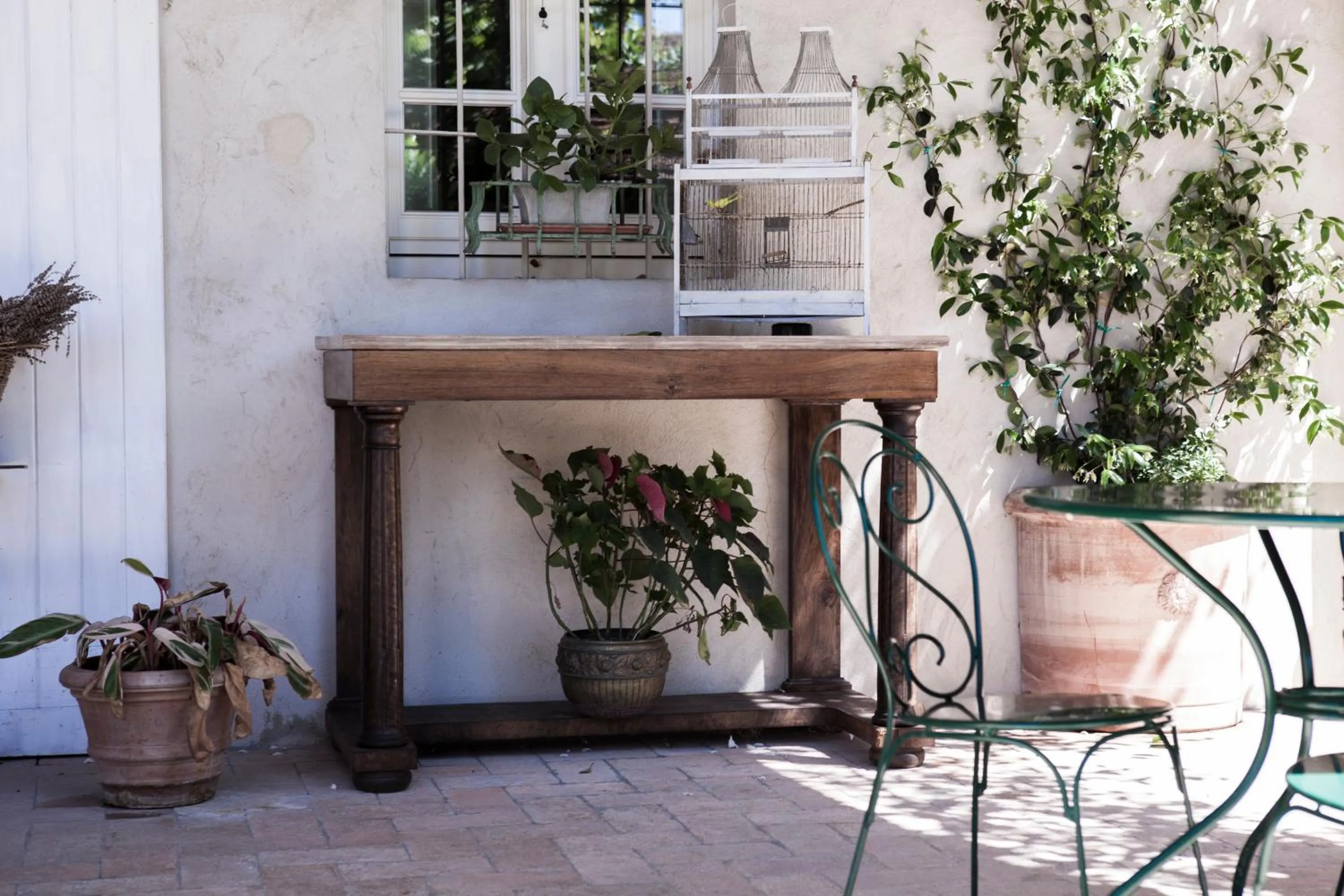 Decorative detail in Villino di Porporano