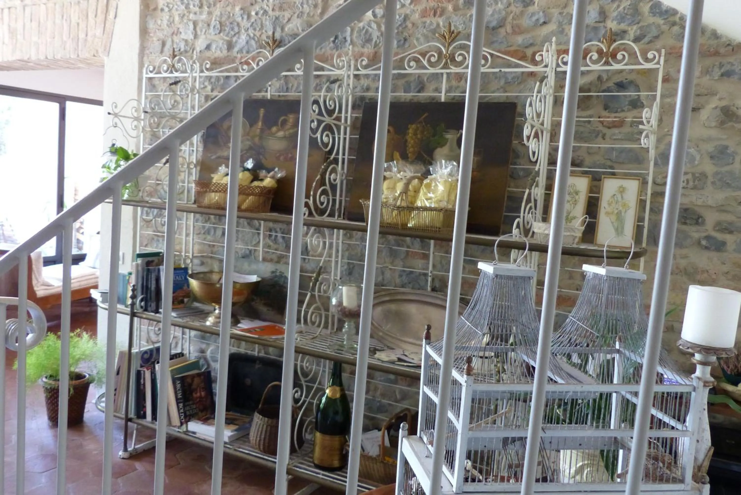 Decorative detail in Villino di Porporano