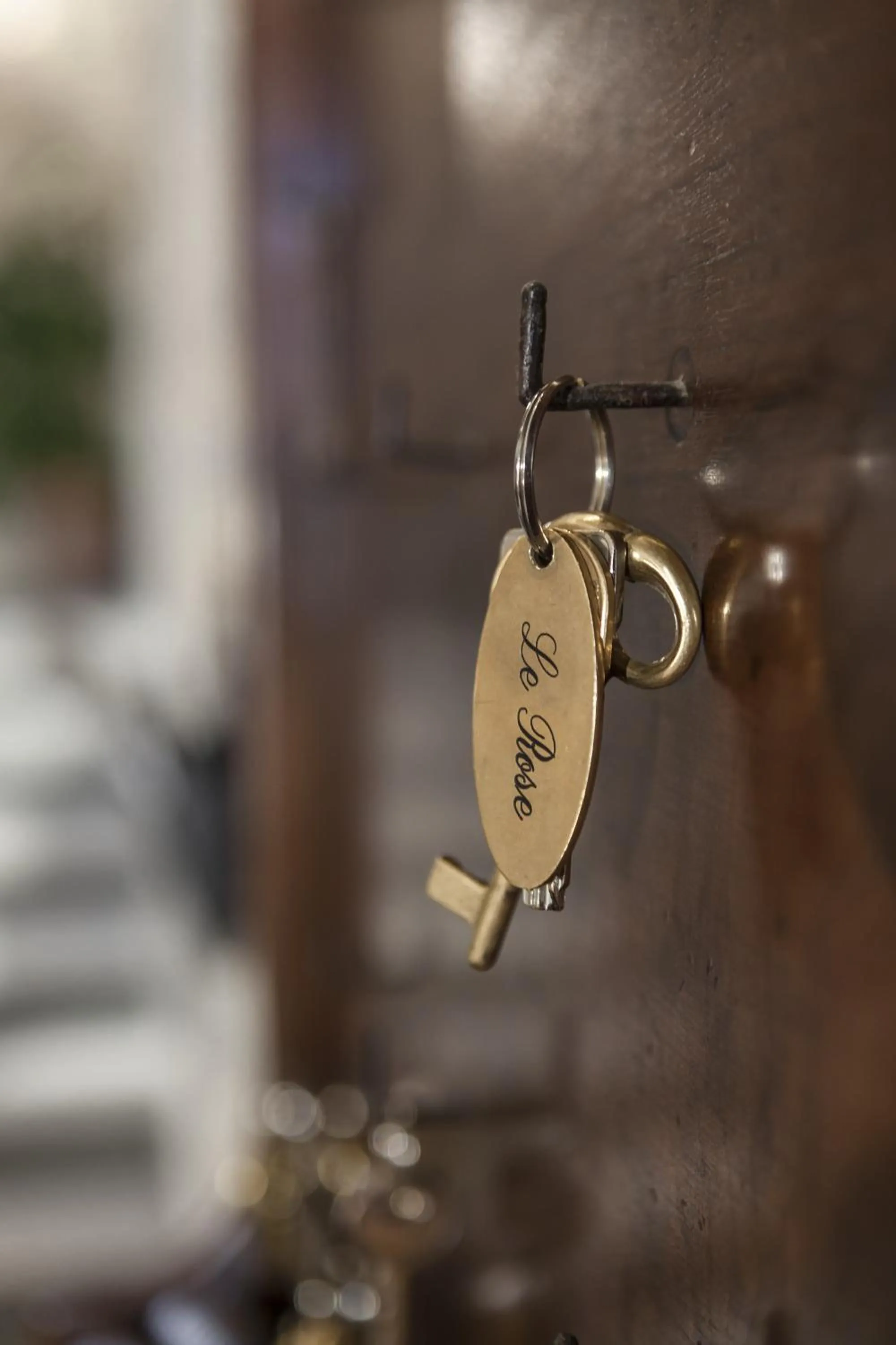 Decorative detail in Villino di Porporano