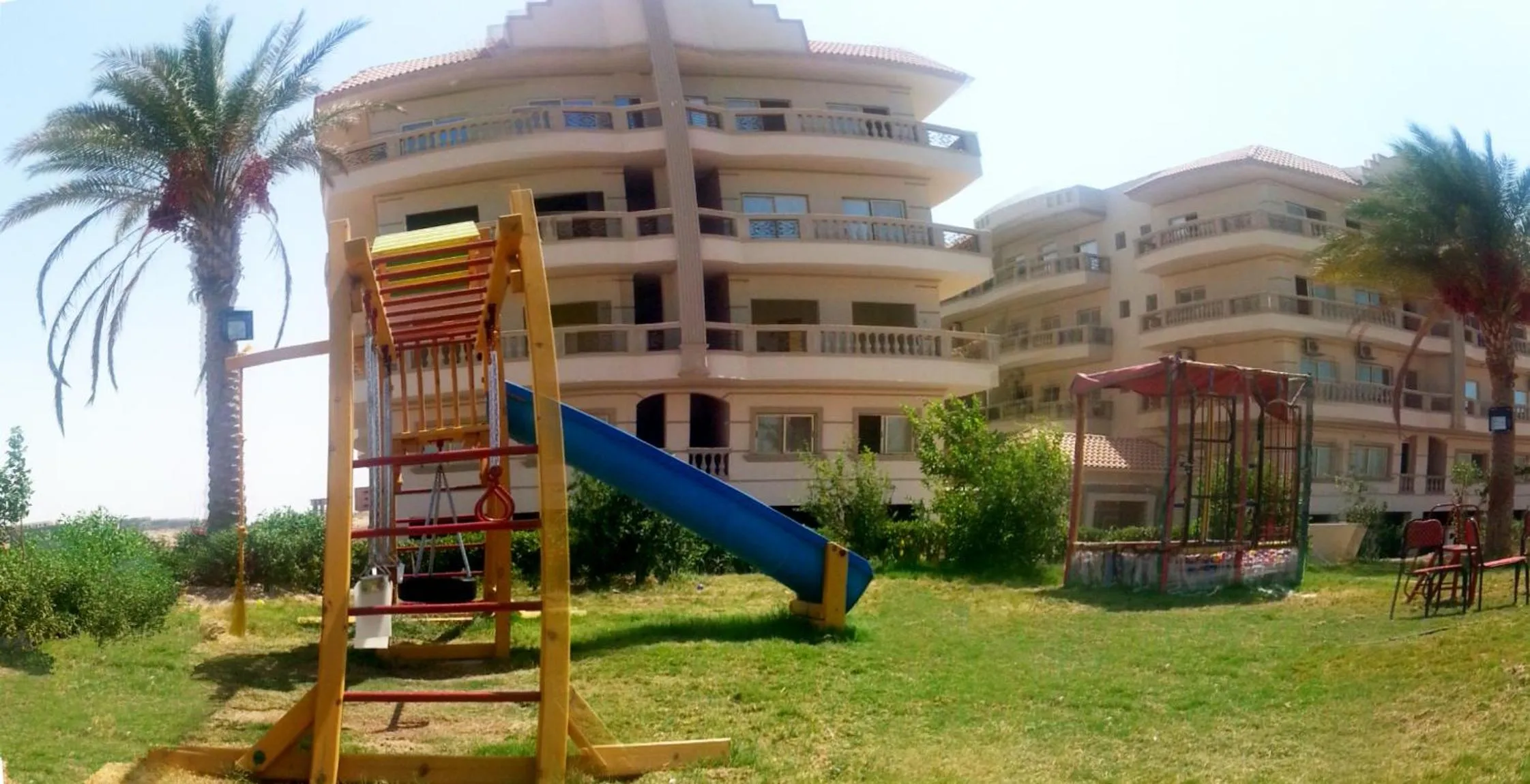 Garden in Nour Plaza Hurghada النور بلازا الغردقة