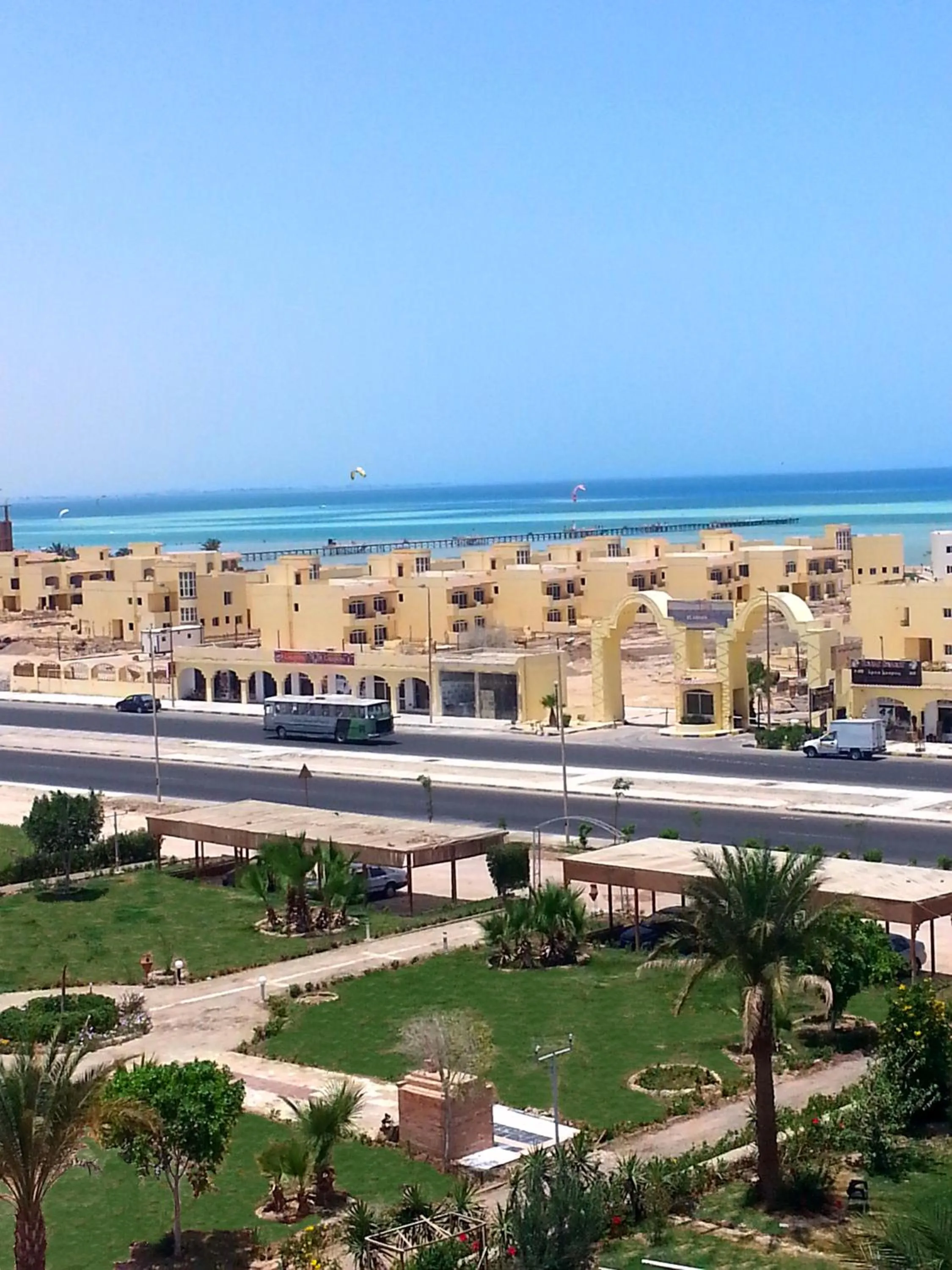 Garden in Nour Plaza Hurghada النور بلازا الغردقة