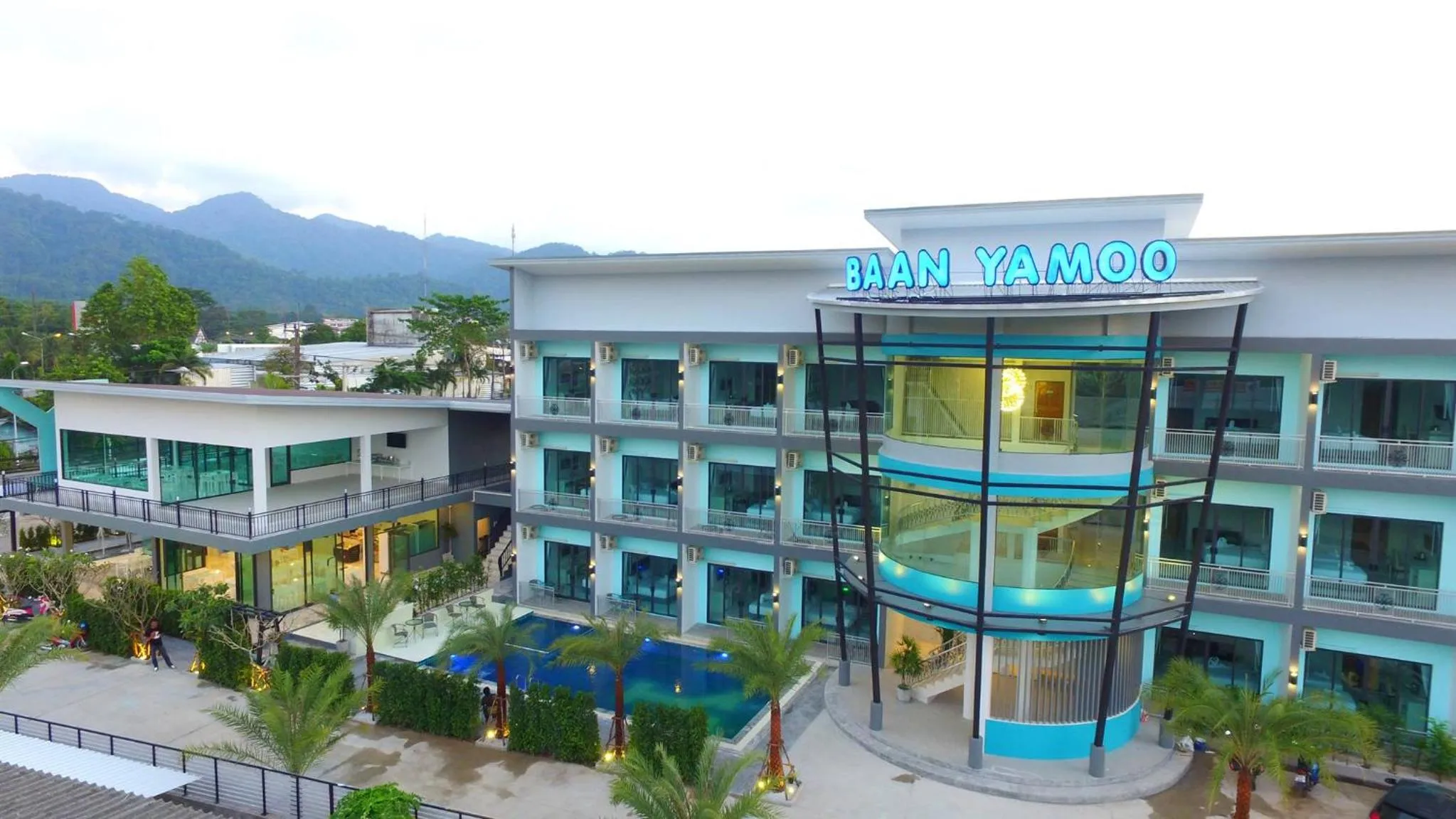 Bird's eye view in Baan Yamoo Ranong