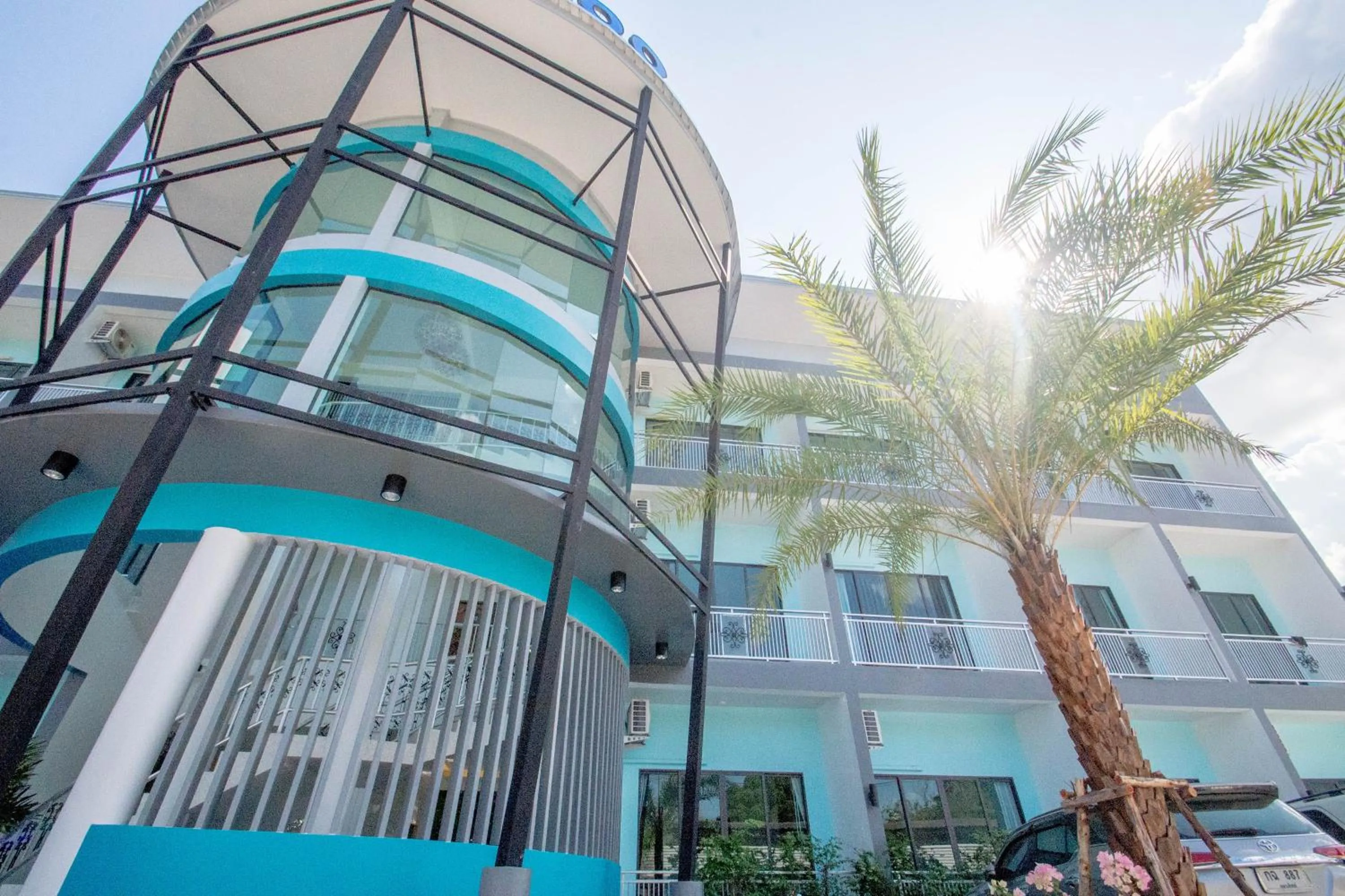 Facade/entrance in Baan Yamoo Ranong