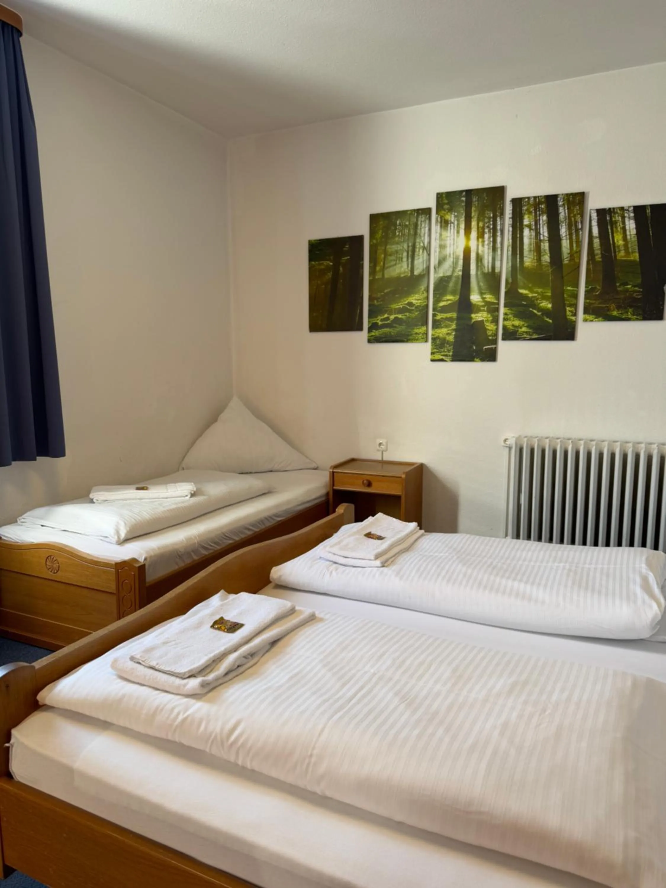 Bed in Hotel Hasen Kaufbeuren Allgäu