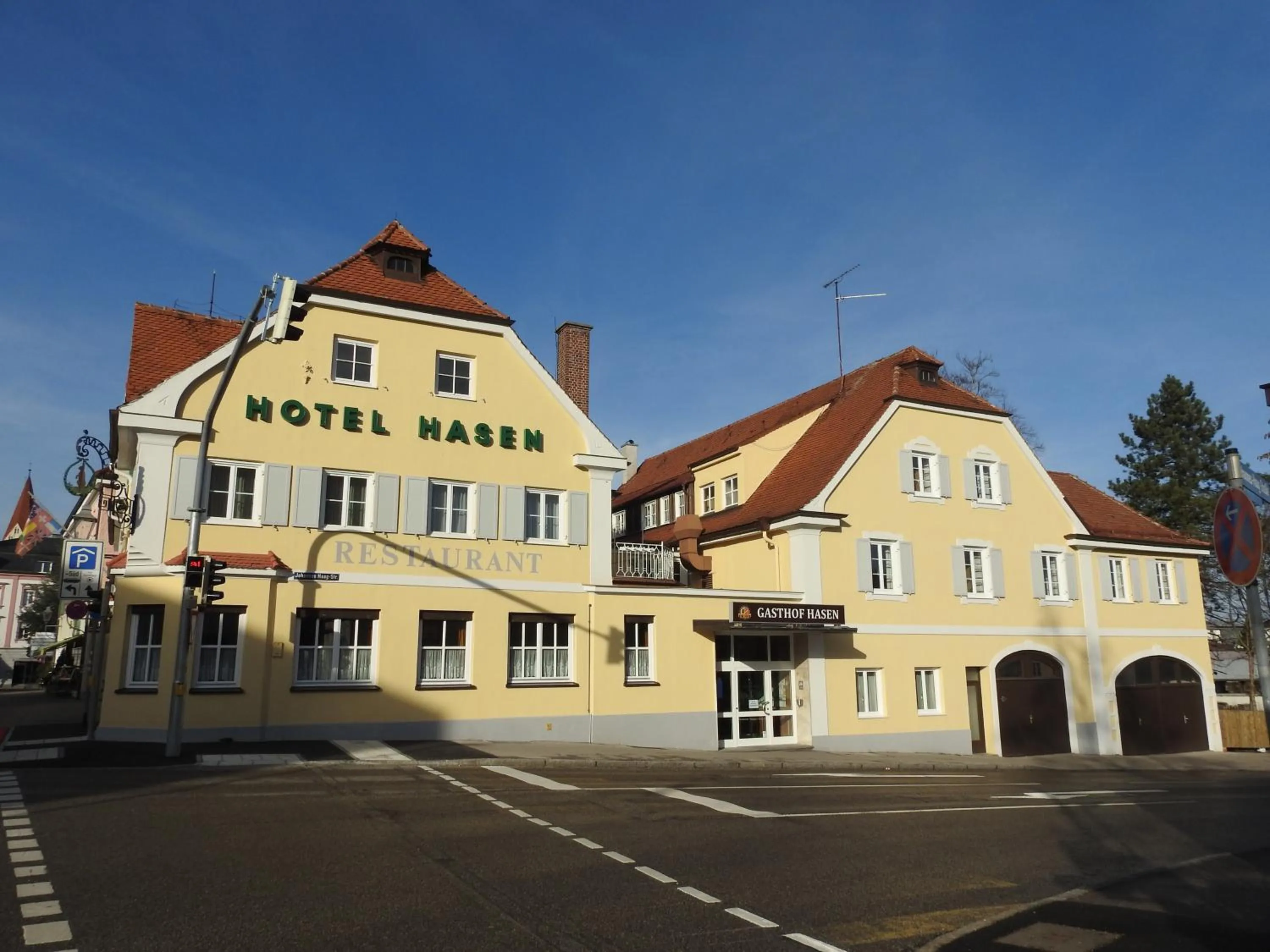Facade/entrance in Hotel Hasen Kaufbeuren Allgäu