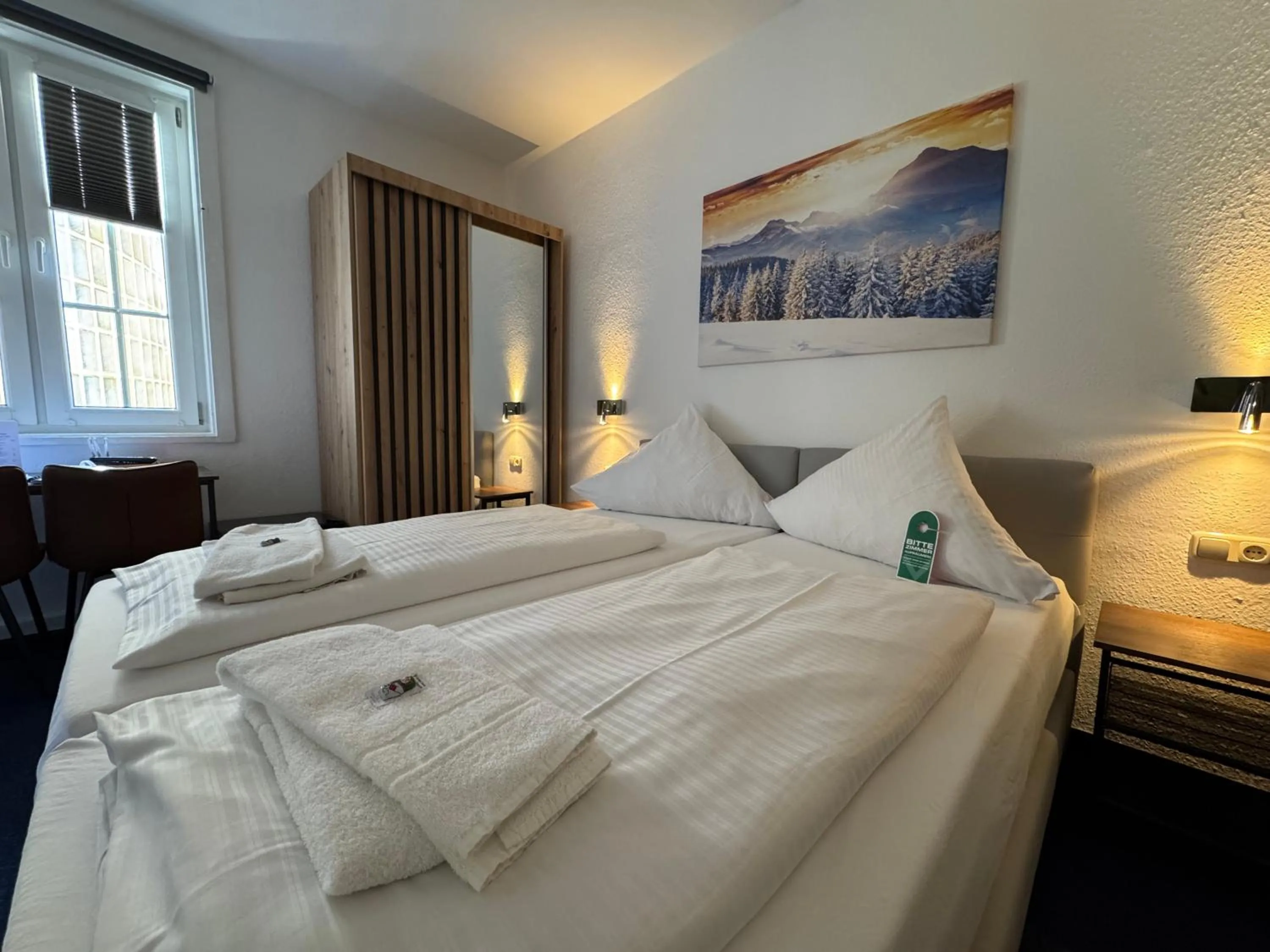 Bed in Hotel Hasen Kaufbeuren Allgäu