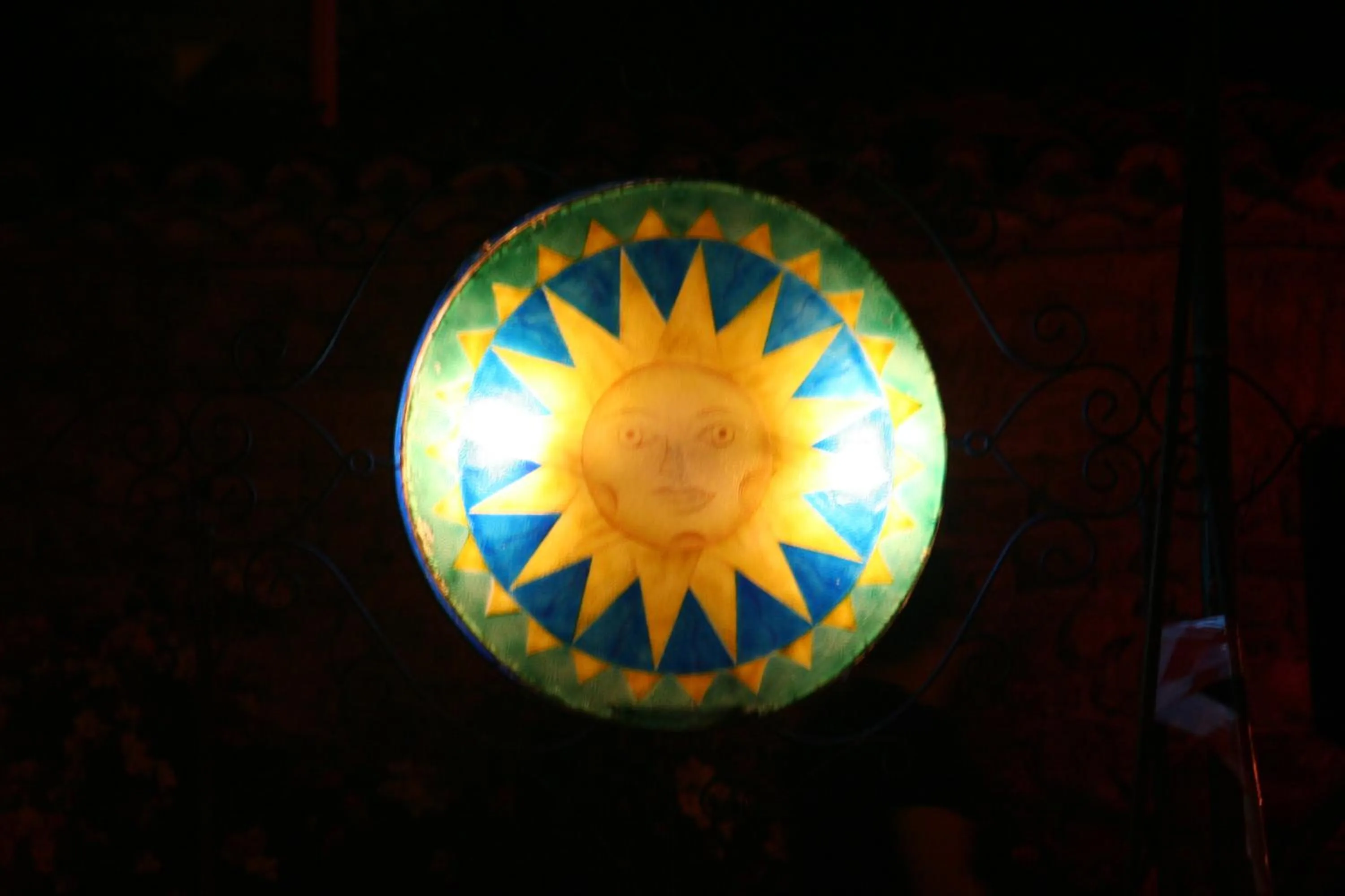 Decorative detail in Hotel Del Sole Al Plebiscito