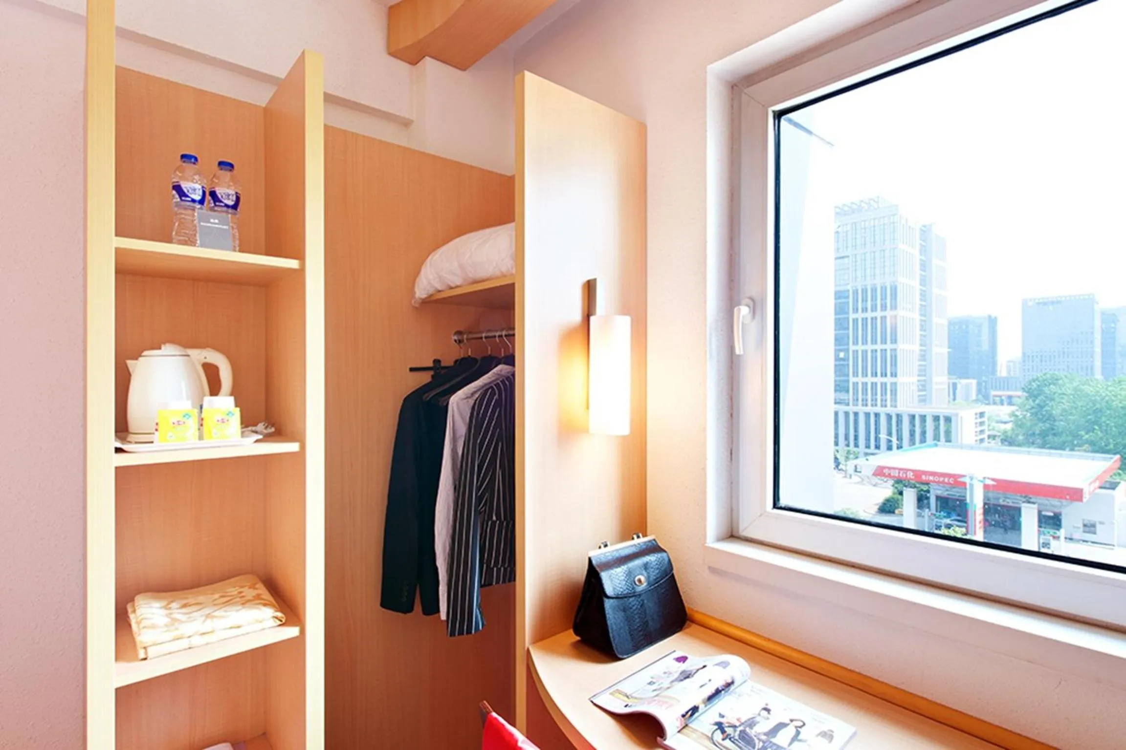 Decorative detail in Ibis Beijing Dongdaqiao