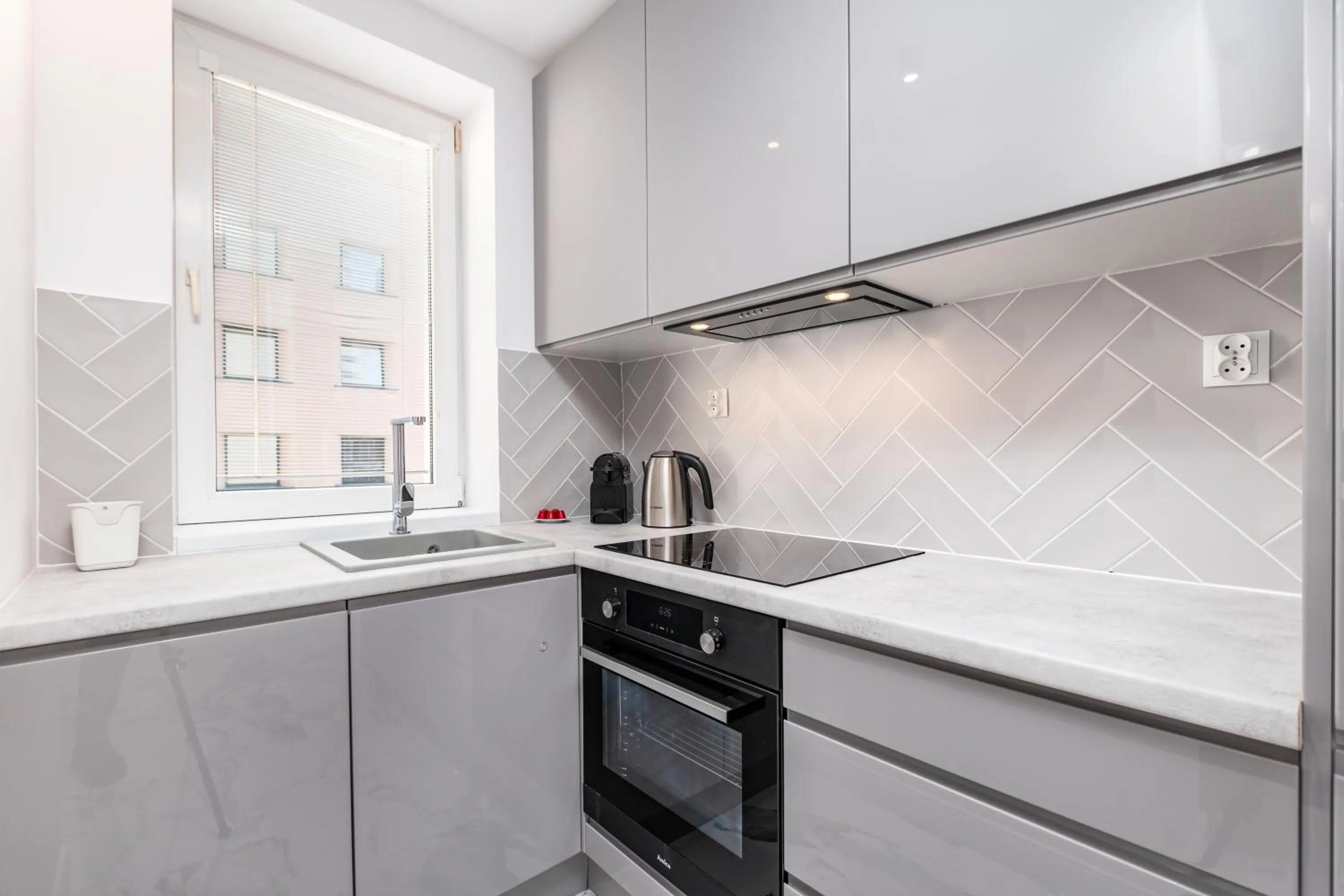 Kitchen or kitchenette in Apartament Moniuszki by Your Freedom