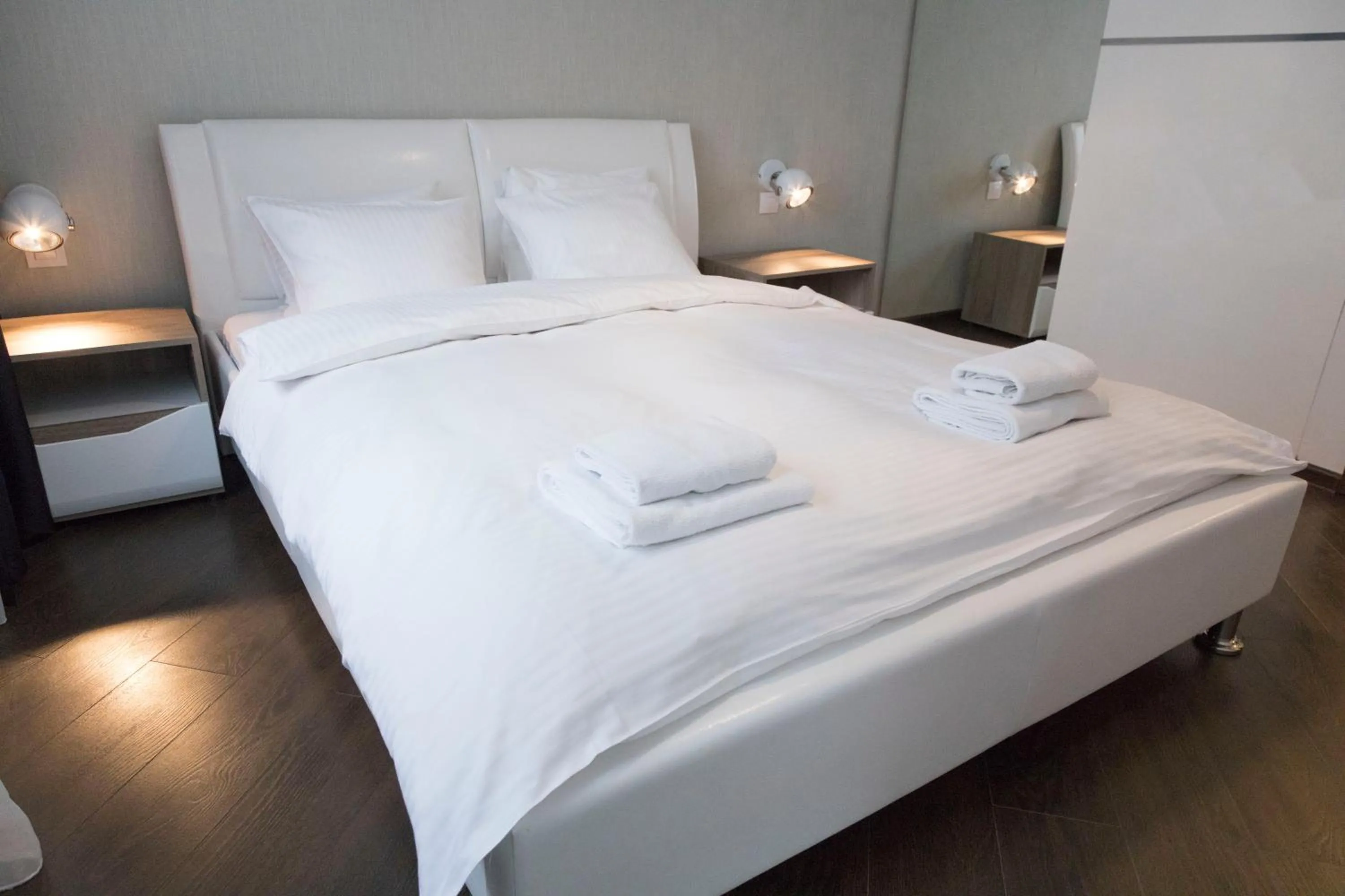 Bed in Apartament Moniuszki by Your Freedom