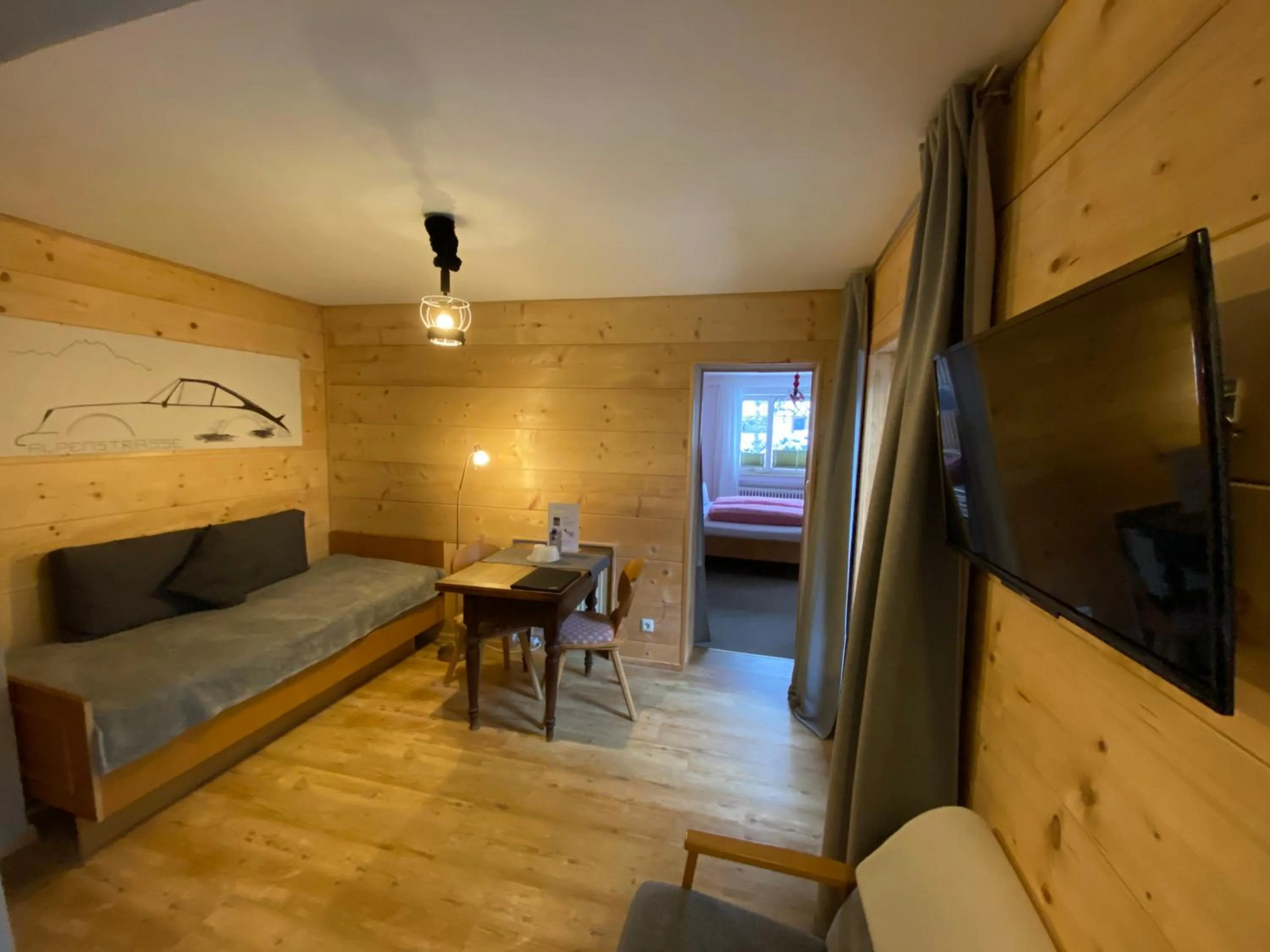 Living room in Gästehaus Alpvital